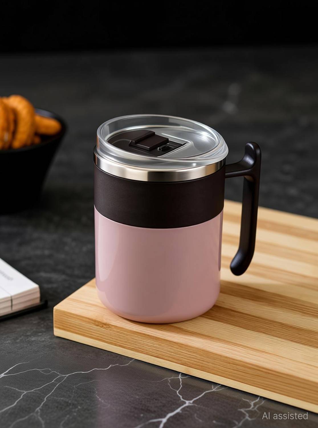 YUMWARE Snoopy Brown 350 ml Coffee Mug - Image 2