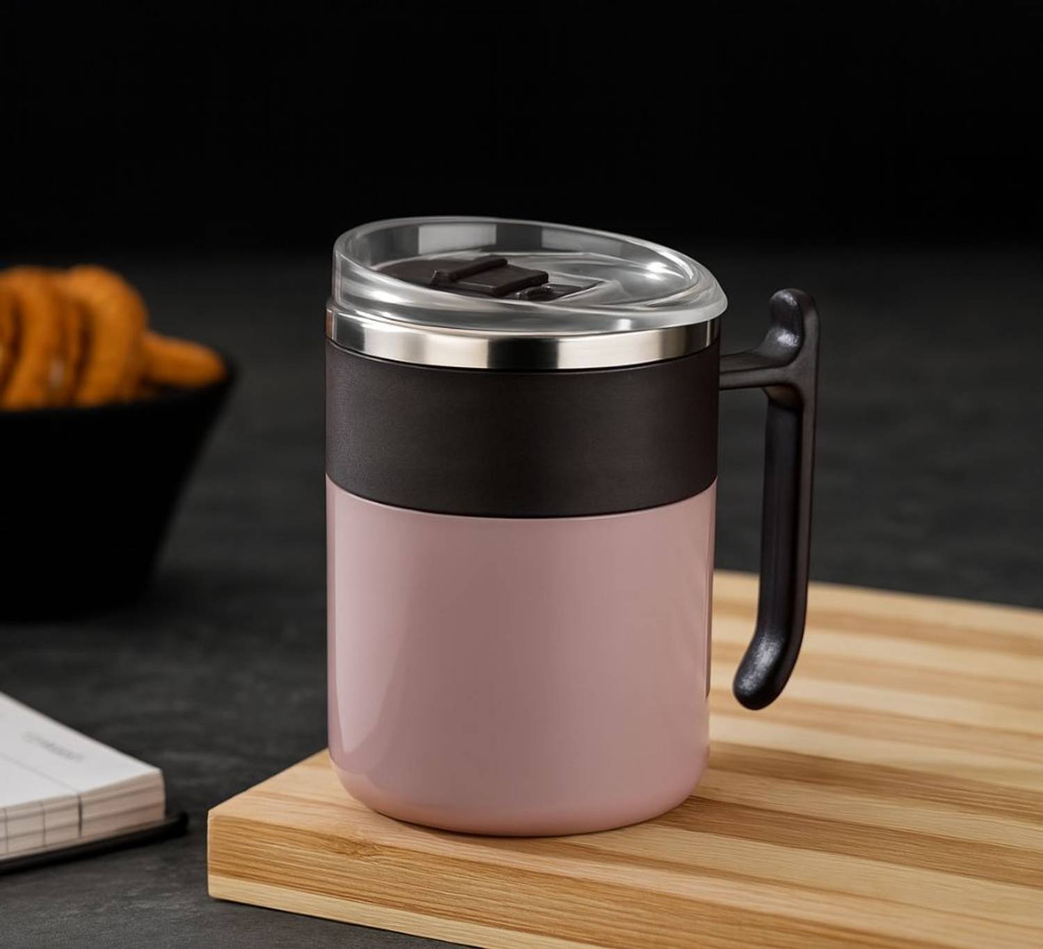 YUMWARE Snoopy Brown 350 ml Coffee Mug - Image 4