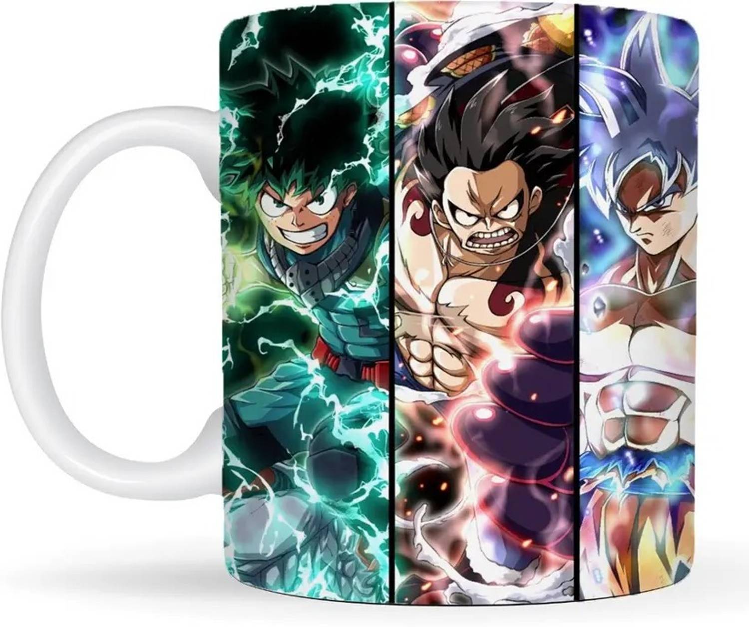 AVISTRA Anime Printed Coffee Anime Mix Ceramic Cup for Boys Brother for Gifting Ceramic Coffee Mug