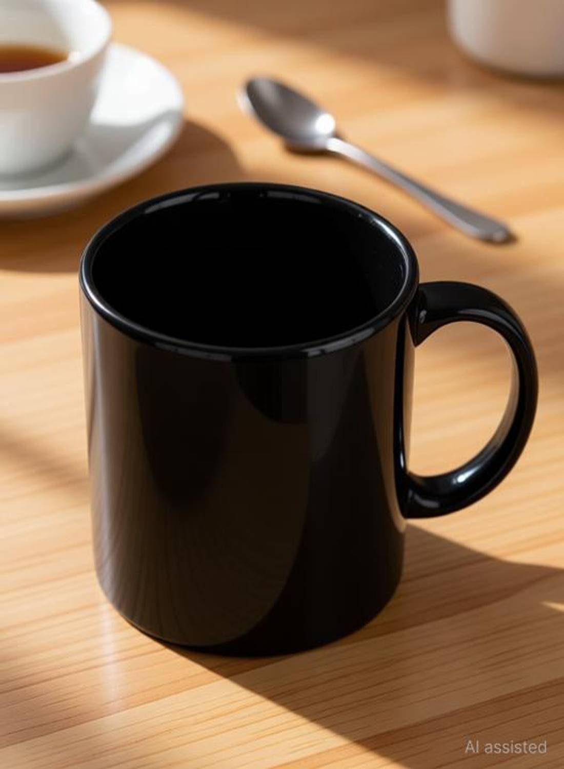 ZORI Glossy Print Ceramic Coffee Mug - Image 2