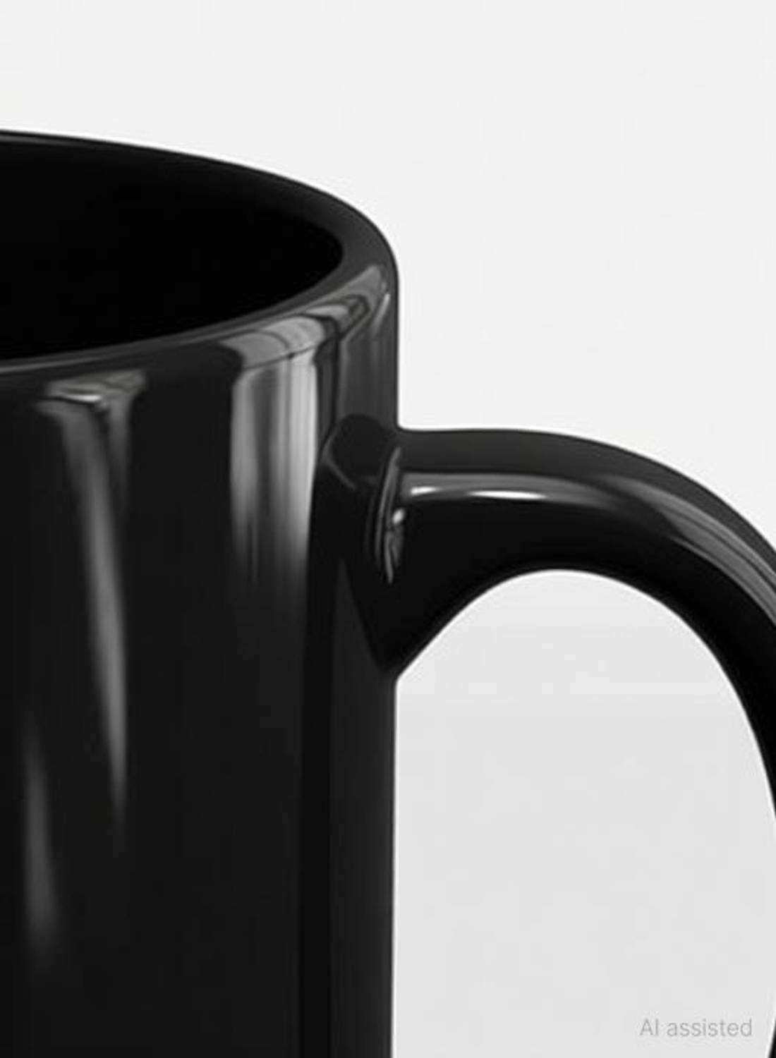 ZORI Glossy Print Ceramic Coffee Mug - Image 3