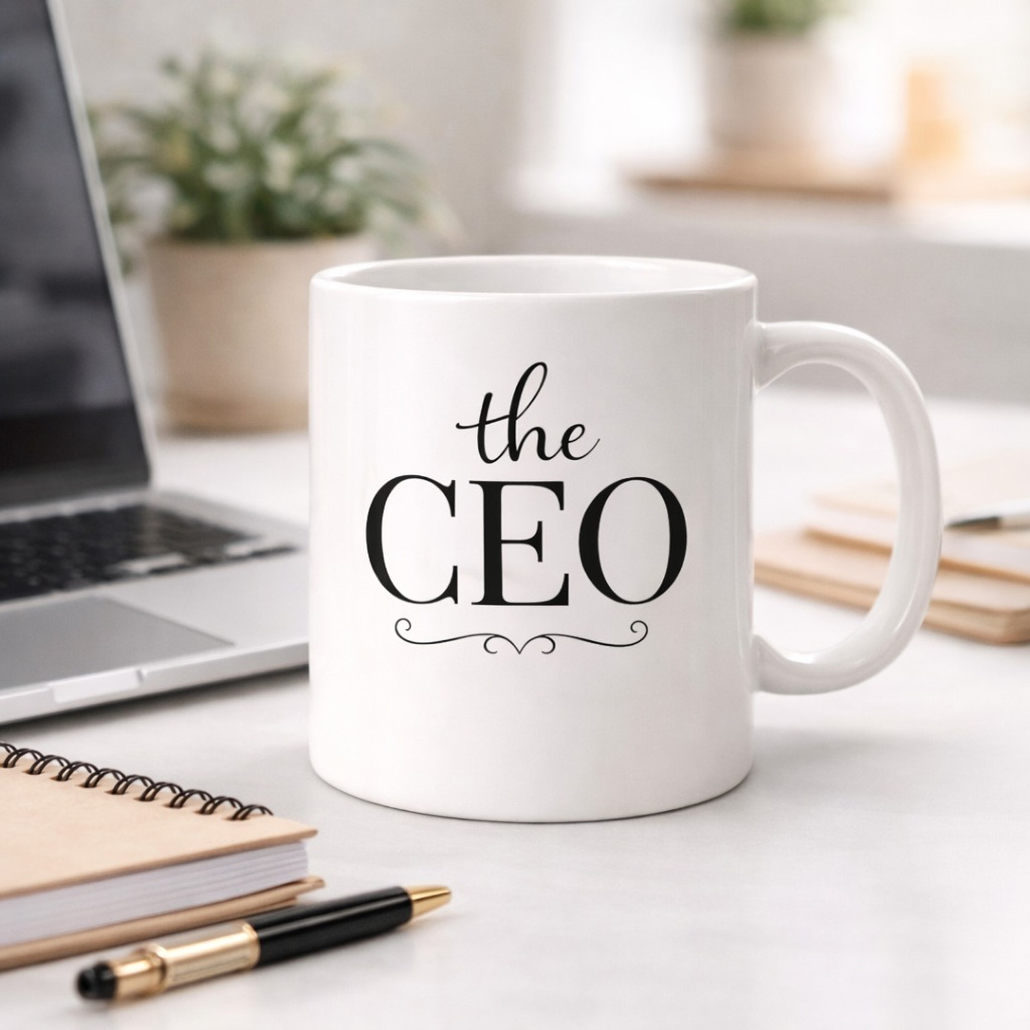 Image of OGGN Elegant CEO Gift - Perfect for Bosses and Entrepreneurs Ceramic Coffee Mug