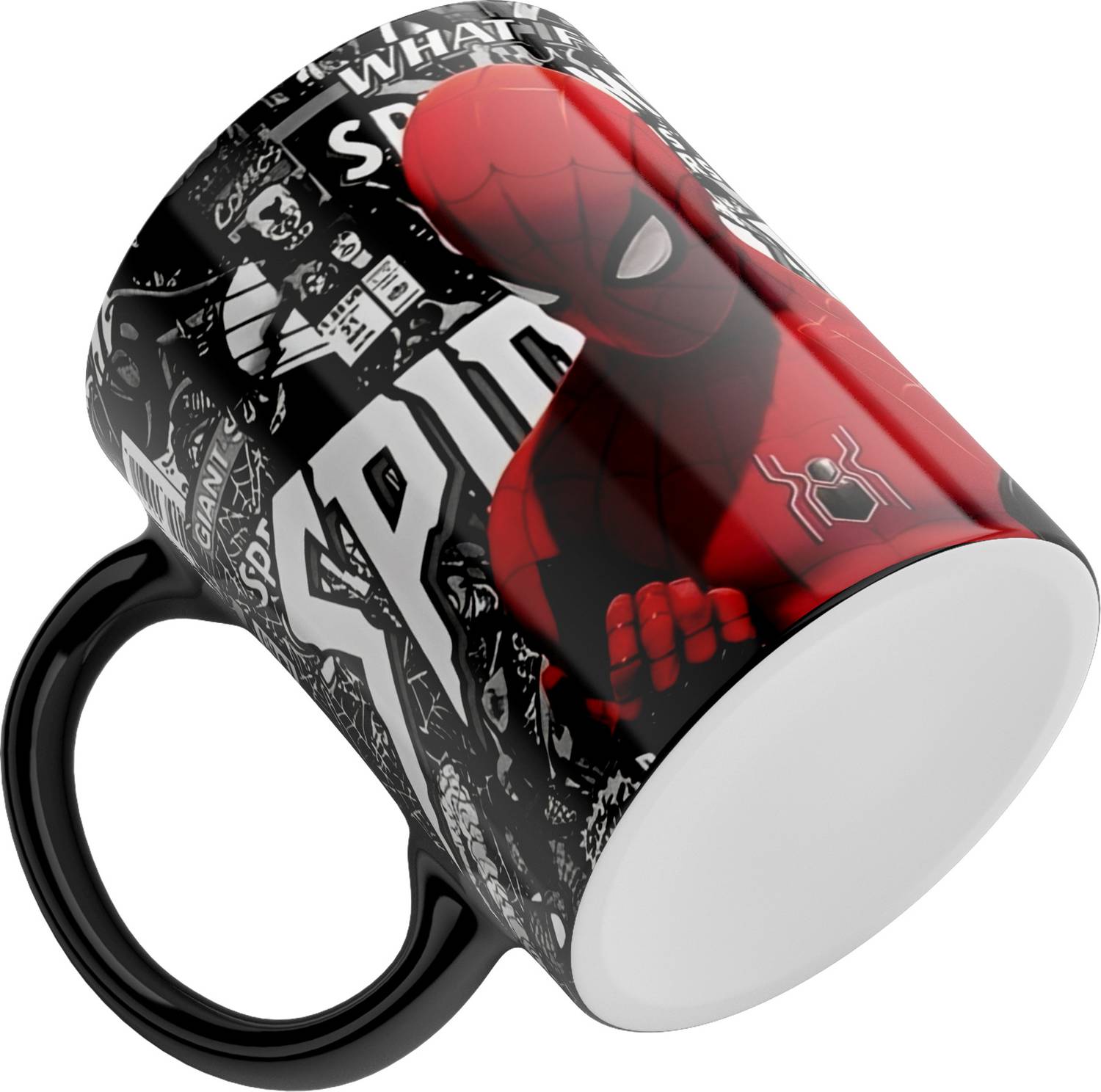 MugsNation Red Mask Superhero Mug - Image 2