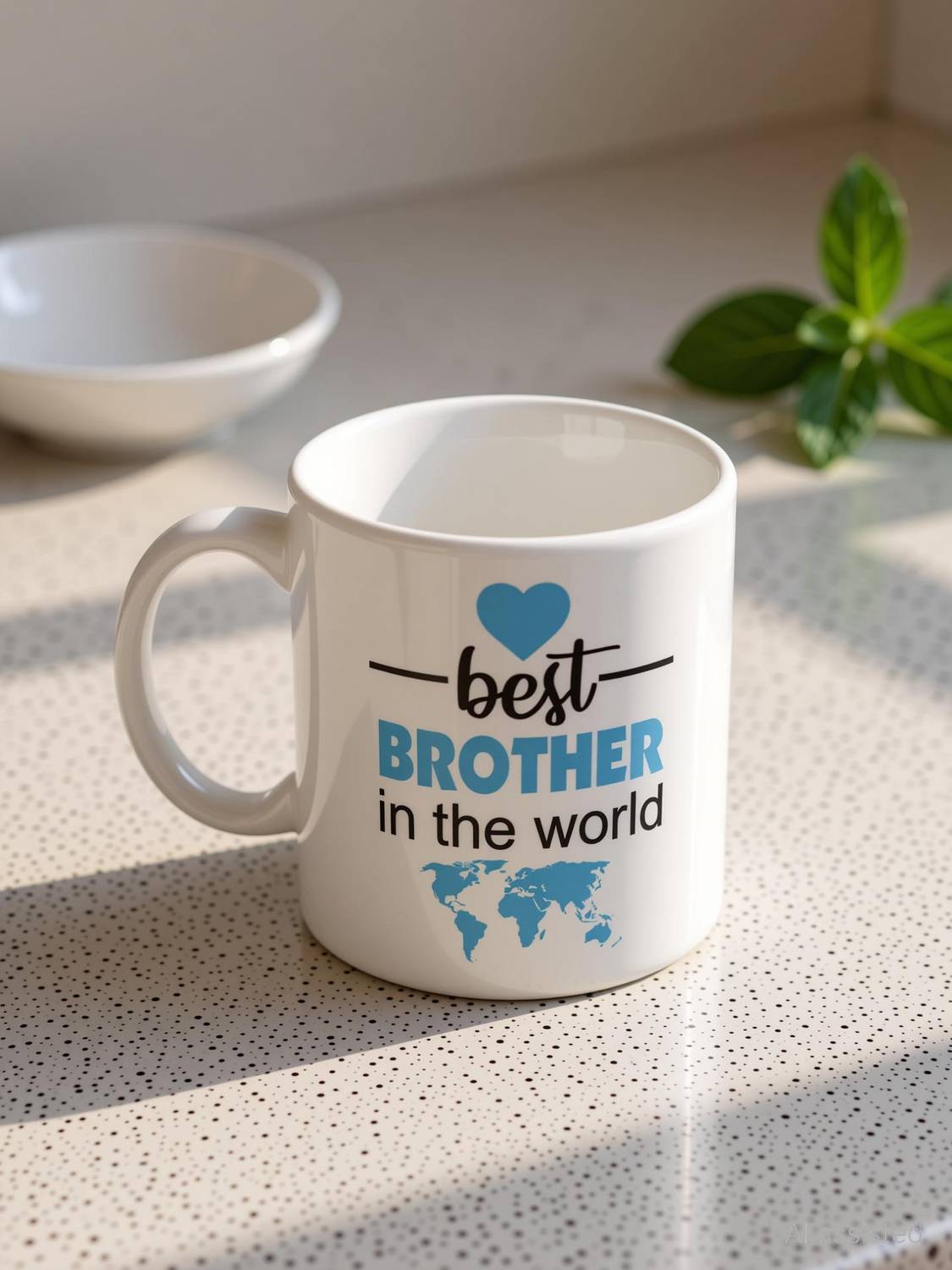 Artgenics Best Brother in the world 02 Ceramic Coffee 325ml Ceramic Coffee Mug