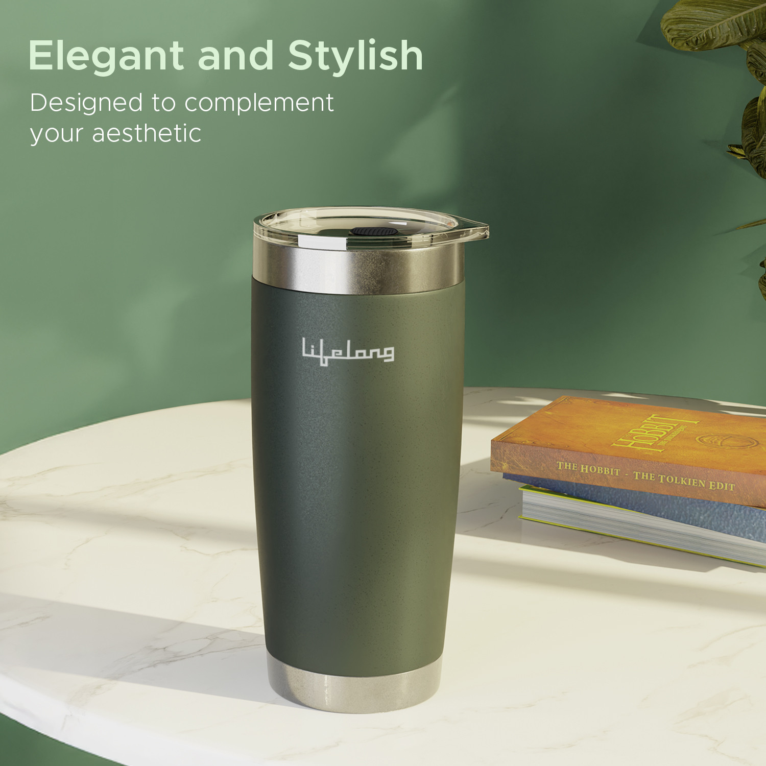 Image of Lifelong Double-Walled Vacuum Insulated Tumbler | Hot for 8 Hours & Cold for 12 Hours Stainless Steel Tumbler