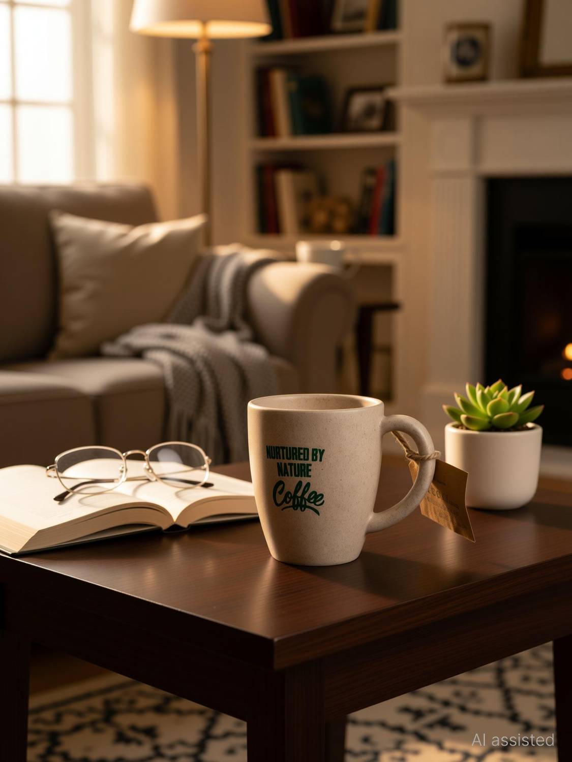 Café Coffee Day Recycled 350ML Biocomposite Coffee Mug