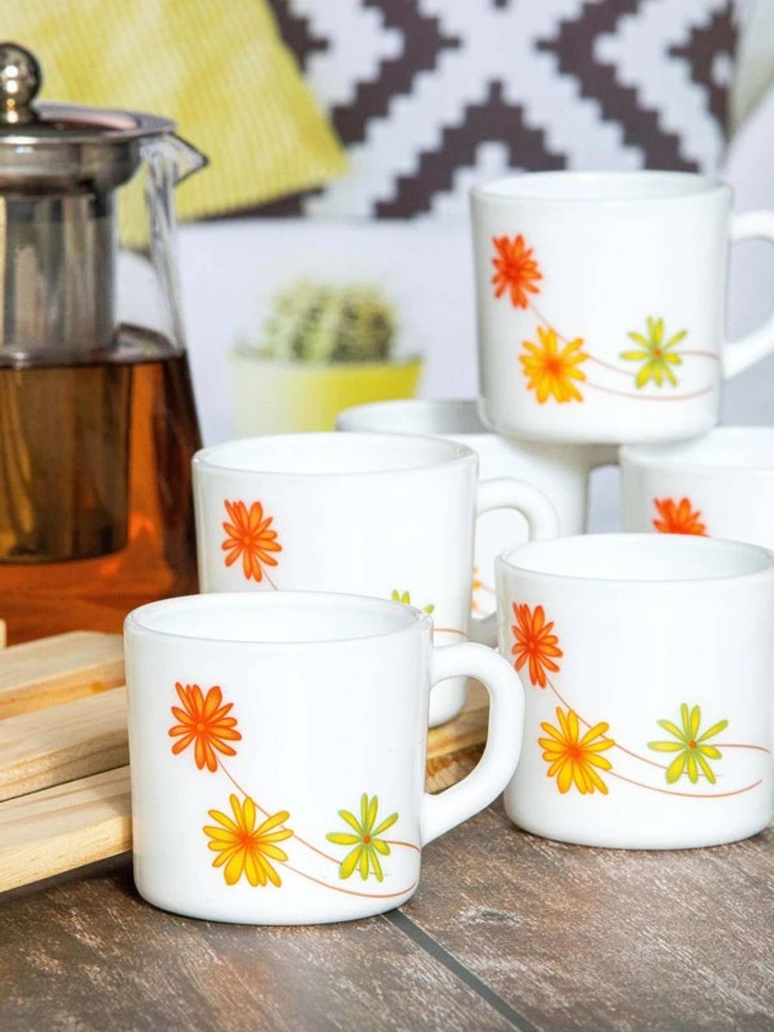 cello DAZZLE STELLA MARGARITA Opalware Coffee Mug