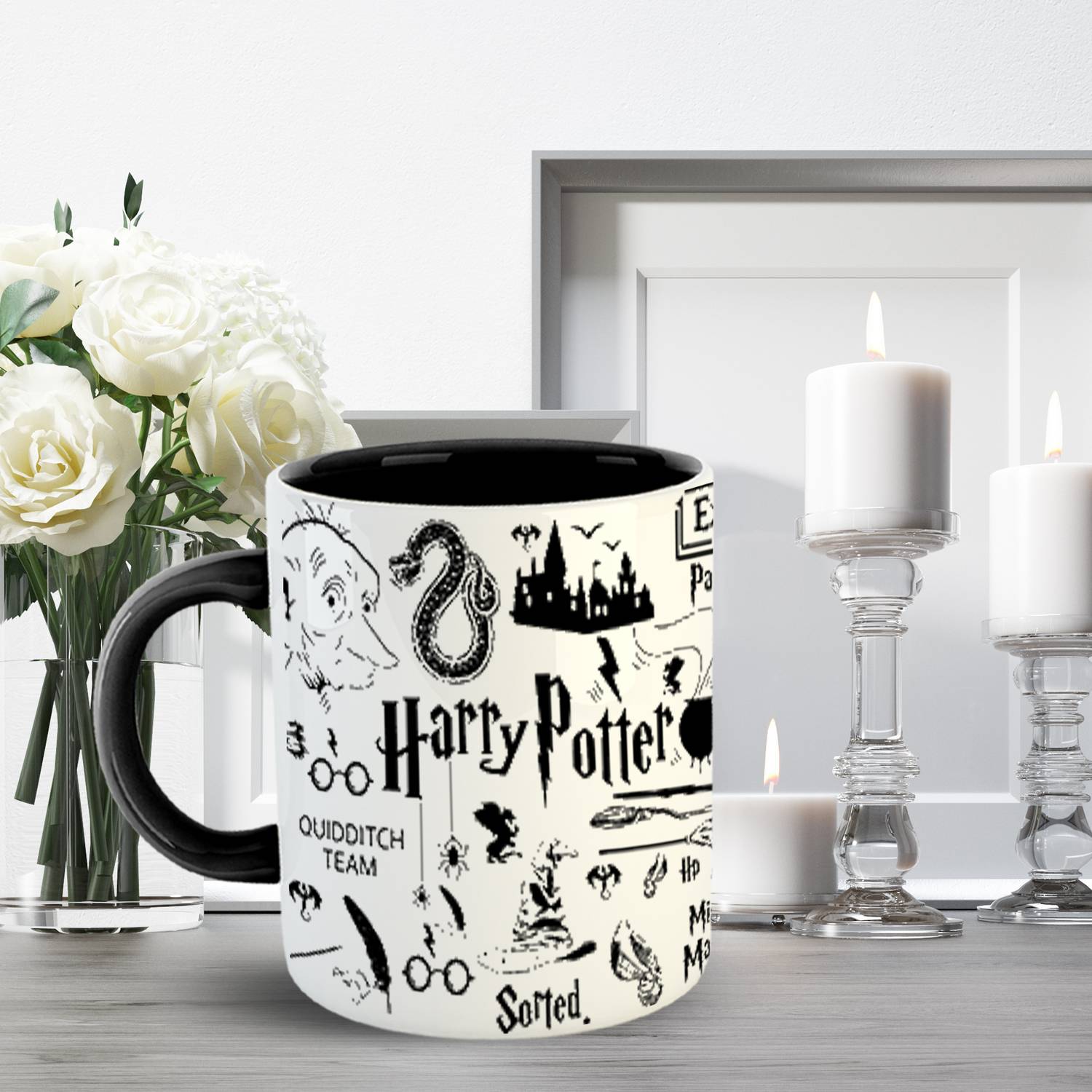 ARTBUG Harry Potter Ceramic Coffee Giftfor Birthday Return Gift Rakhi Gift Ceramic Coffee Mug