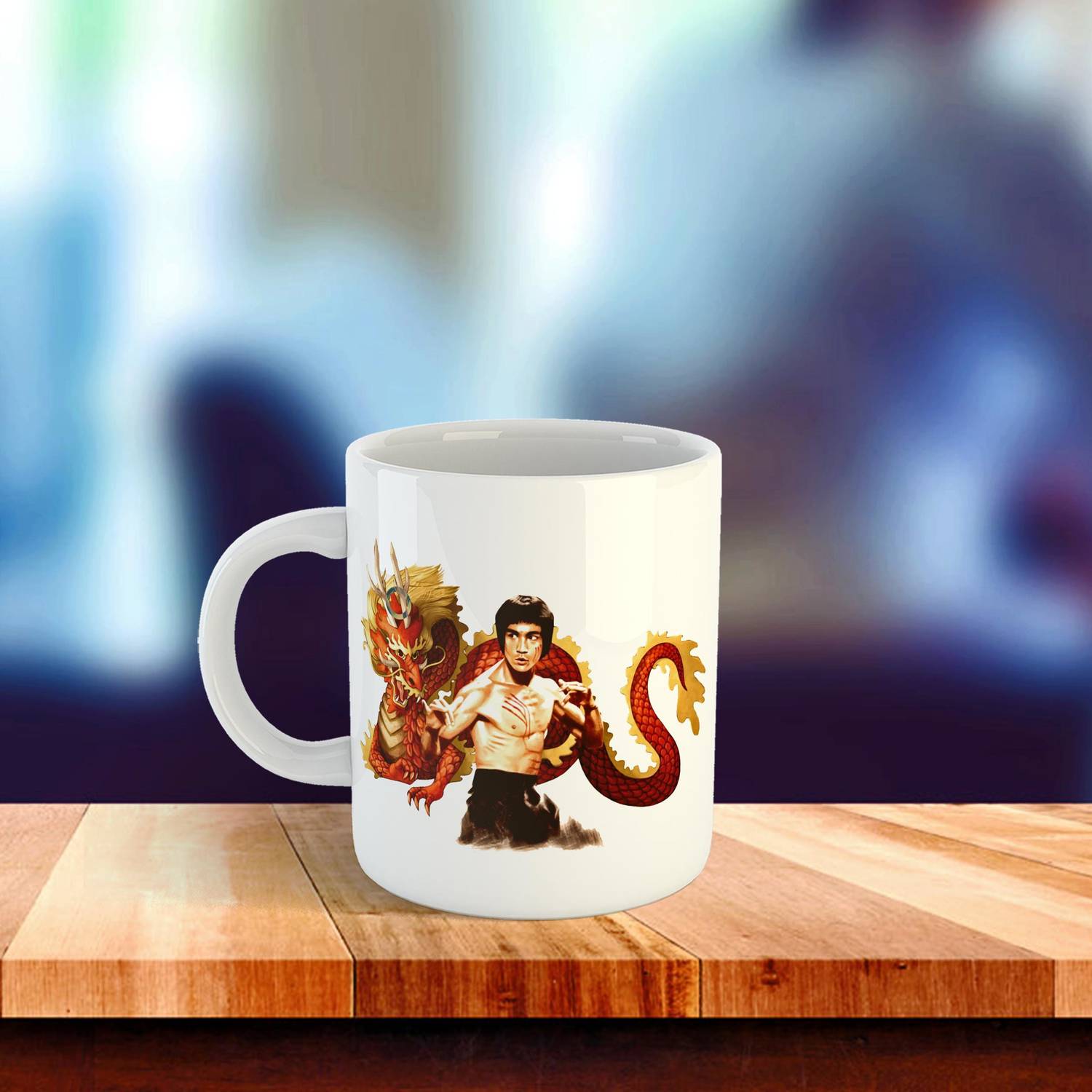 Gen7 Bruce Lee Printed Coffee Gift For Fans Brother Friend . Ceramic Coffee  11 oz Ceramic (350 ml) Ceramic Coffee Mug Price in India - Buy Gen7 Bruce  Lee Printed Coffee Gift