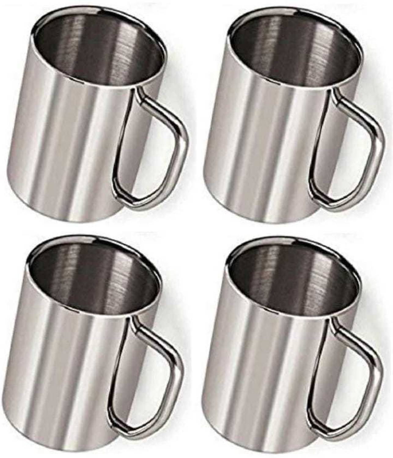 ATROCK Coffee Cup &Mugs|Double Wall Stainless Steel Coffees|Hot Inside Cold Outside Stainless Steel Coffee Mug