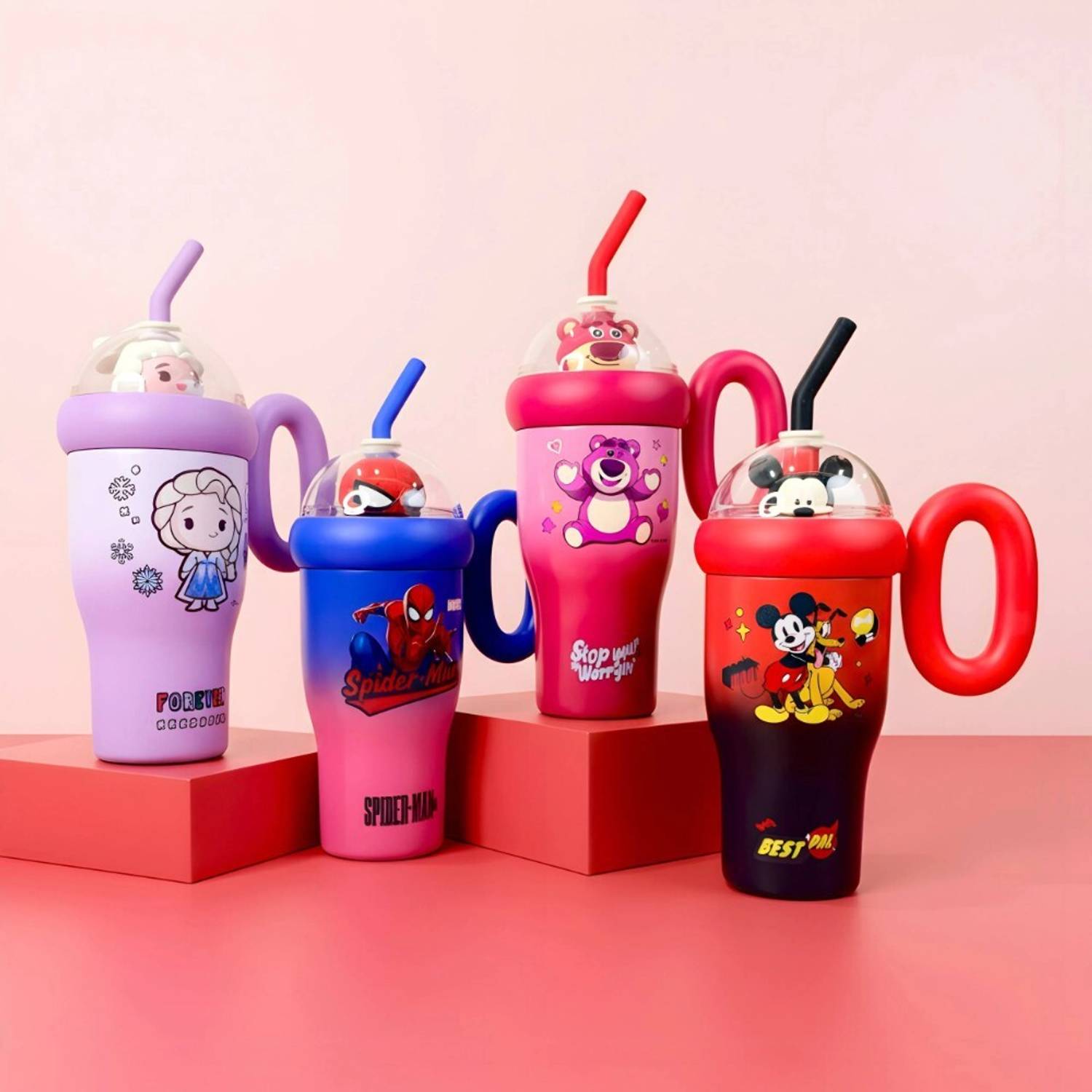 CollectiveX Frozen Cartoon Insulated Steel Tumbler - Image 3