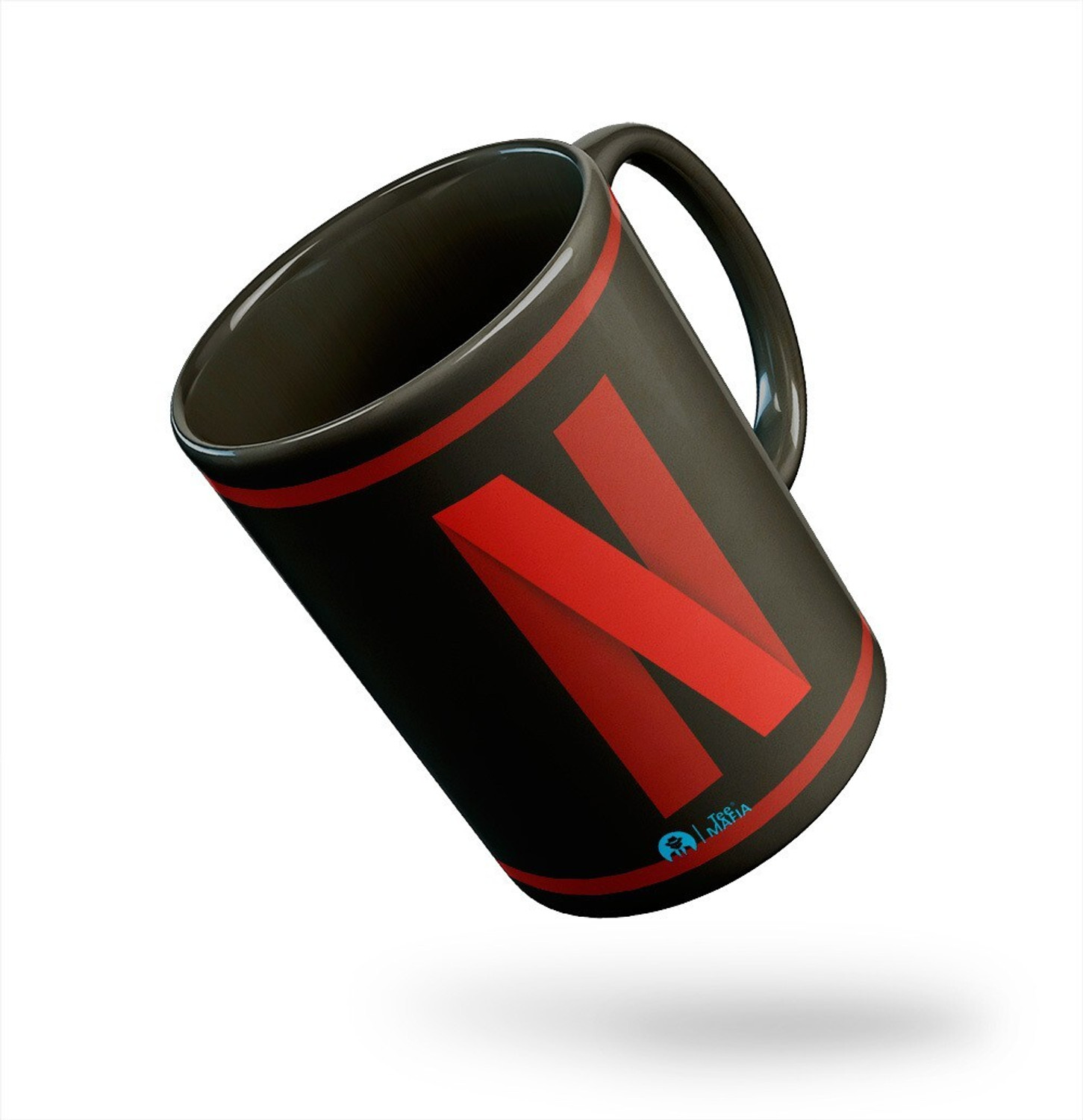 Image of Tee Mafia mug-376-NETFLIX-1 Ceramic Coffee Mug (300 ml)