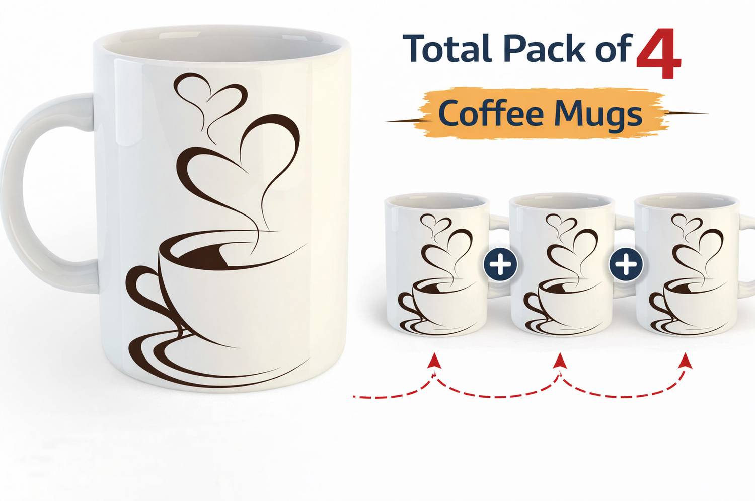 BuyAmaze Morning Coffee Artwork for Everyone Ceramic Coffee Mug
