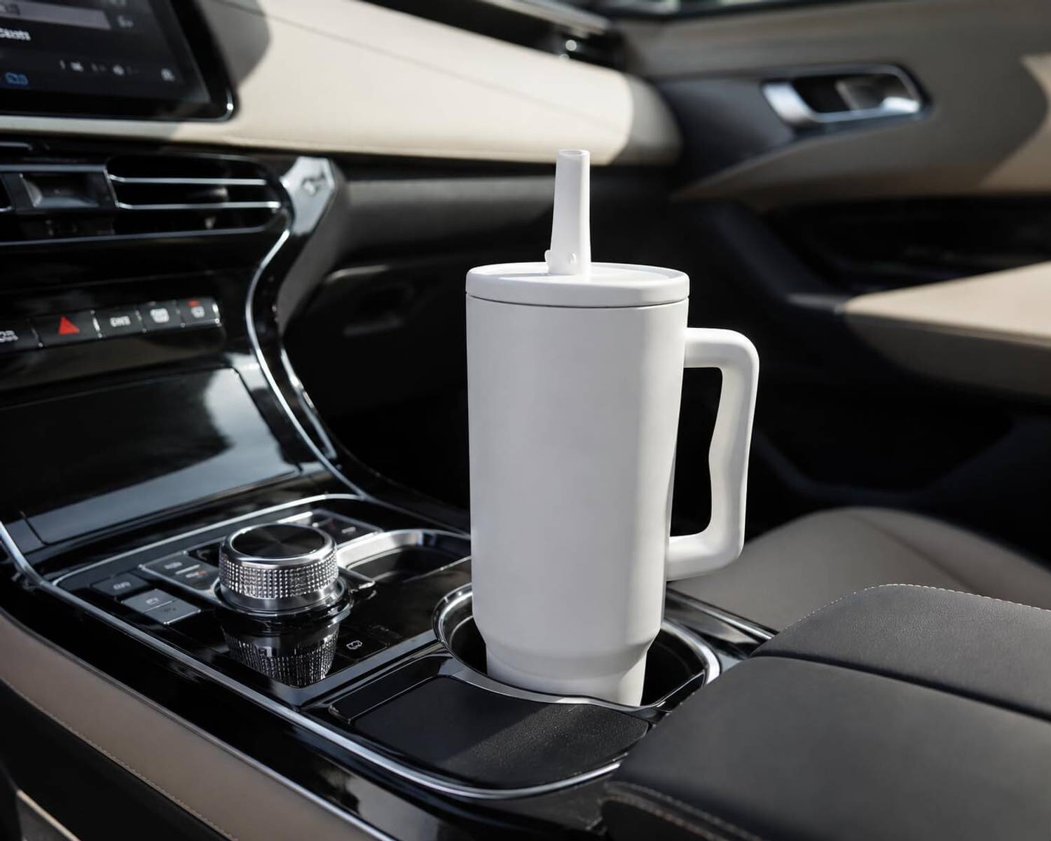 Kapton Stainless Steel Tumbler with Lid and Straw - Image 3
