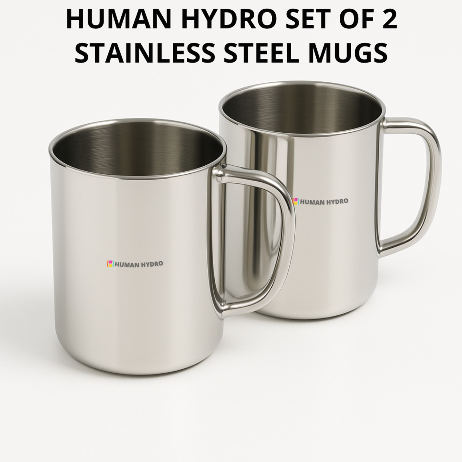 Image of Human Hydro Prime Steel Tea Cup, Rust-Free & Reusable Stainless Steel Coffee Mug
