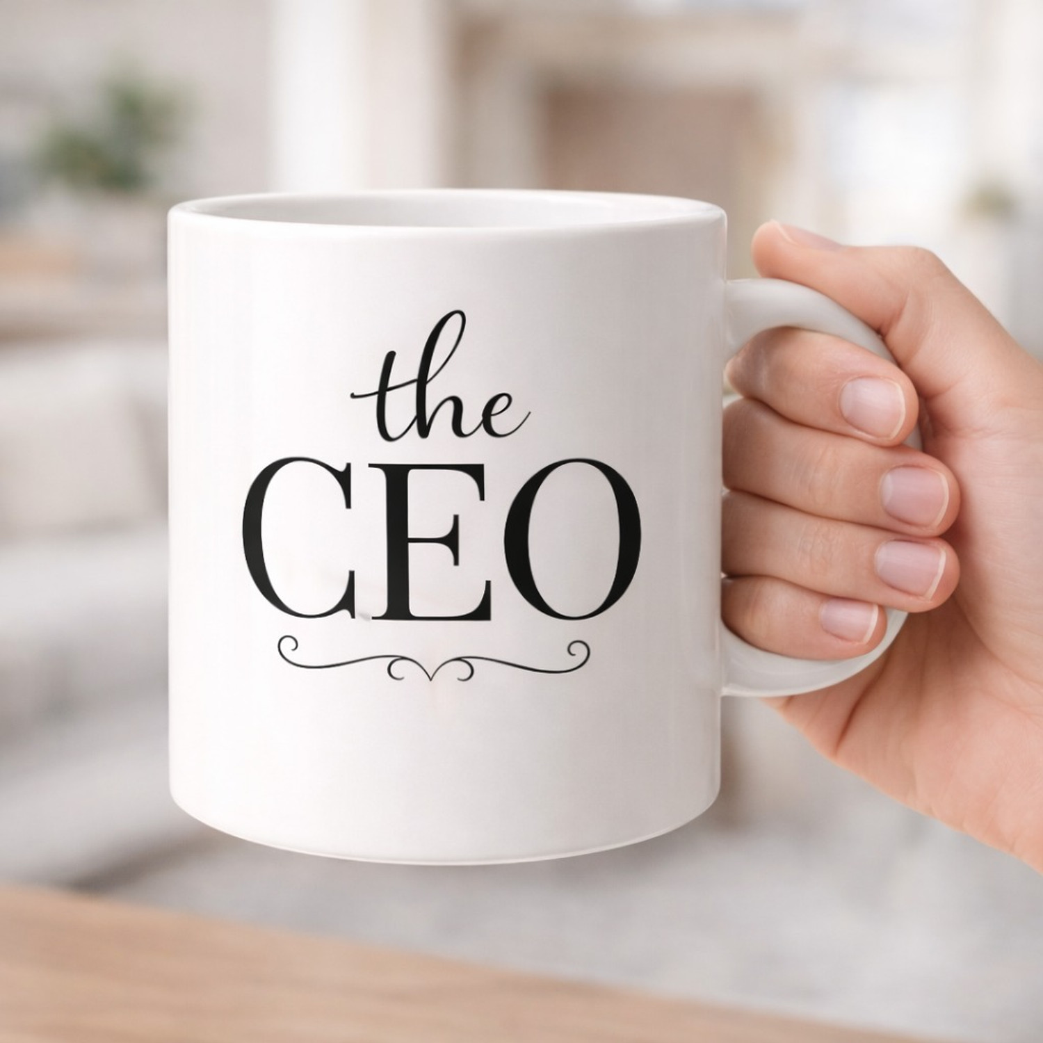 Image of OGGN Elegant CEO Gift - Perfect for Bosses and Entrepreneurs Ceramic Coffee Mug