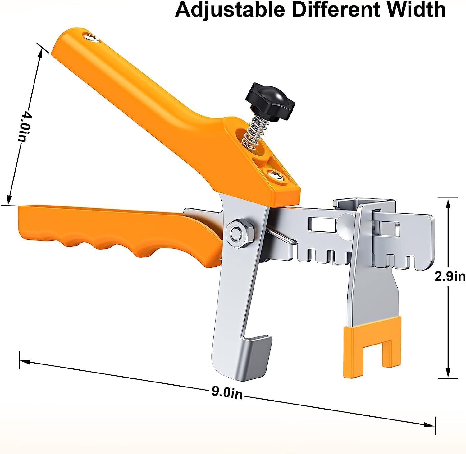 Image of NIKTION Tile Levelling System Plier Floor Plier Tile Locator Leveling System Punch Plier (Length : 10 inch)