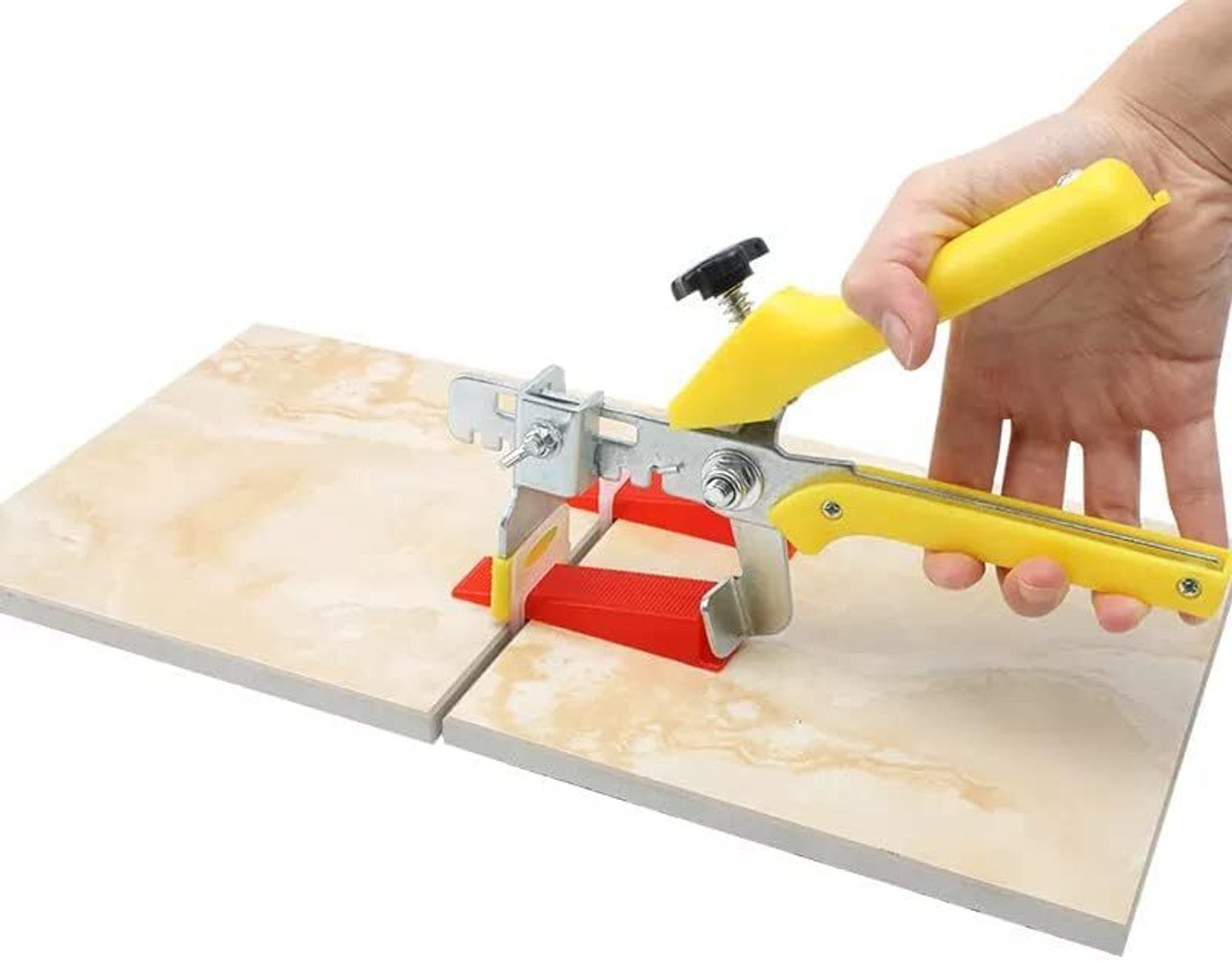 Image of NIKTION Tile Levelling System Plier Floor Plier Tile Locator Leveling System Punch Plier (Length : 10 inch)