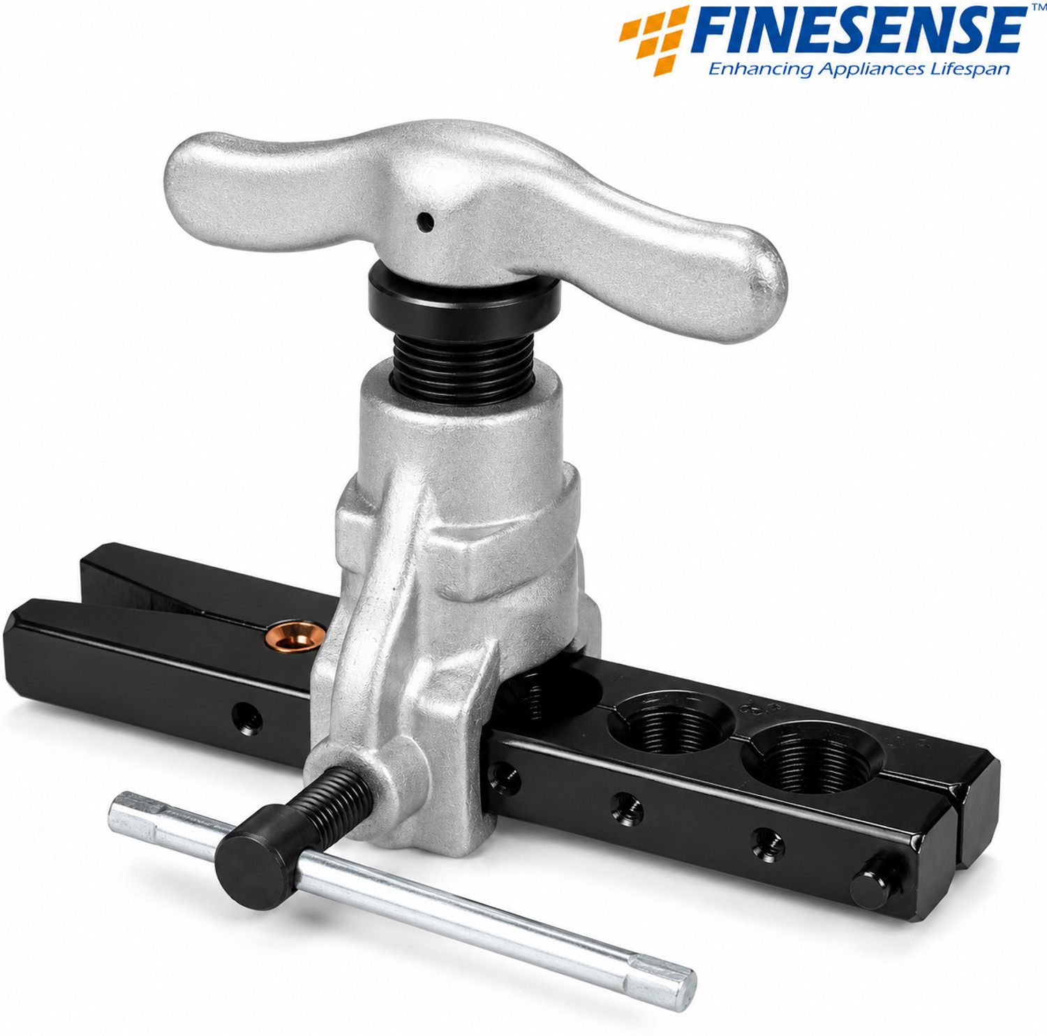 Image of Fine Sense Professional 45 Eccentric Flaring Tool with 6 Die Sizes Multi Vise Tool