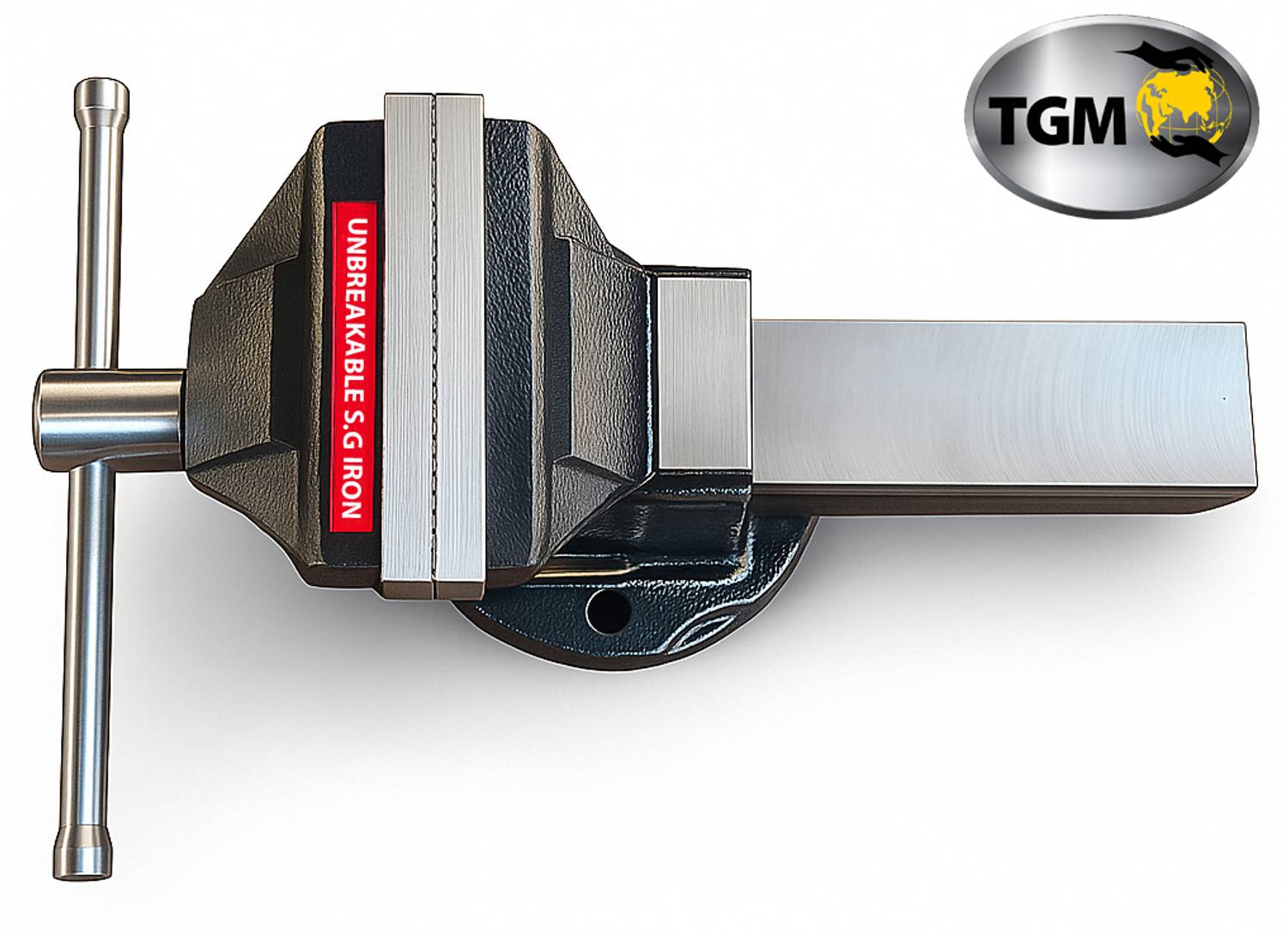 M＆M × WHIZ LIMITED 900 BENCH TGM METALLICS Workshop Bench Vice 5 Inch Fix Base Bench Vice Tool