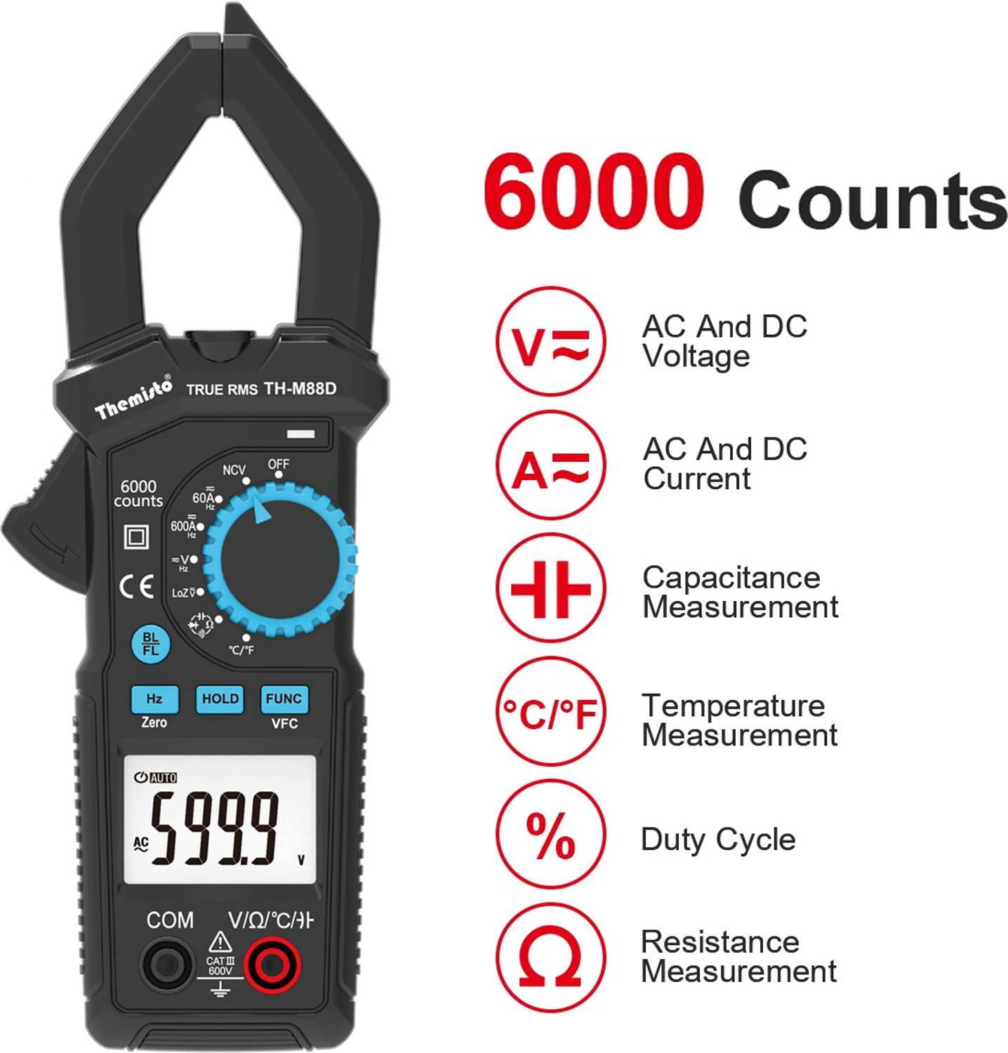 tHemiStO TH-M88D Digital Multimeter - Image 2