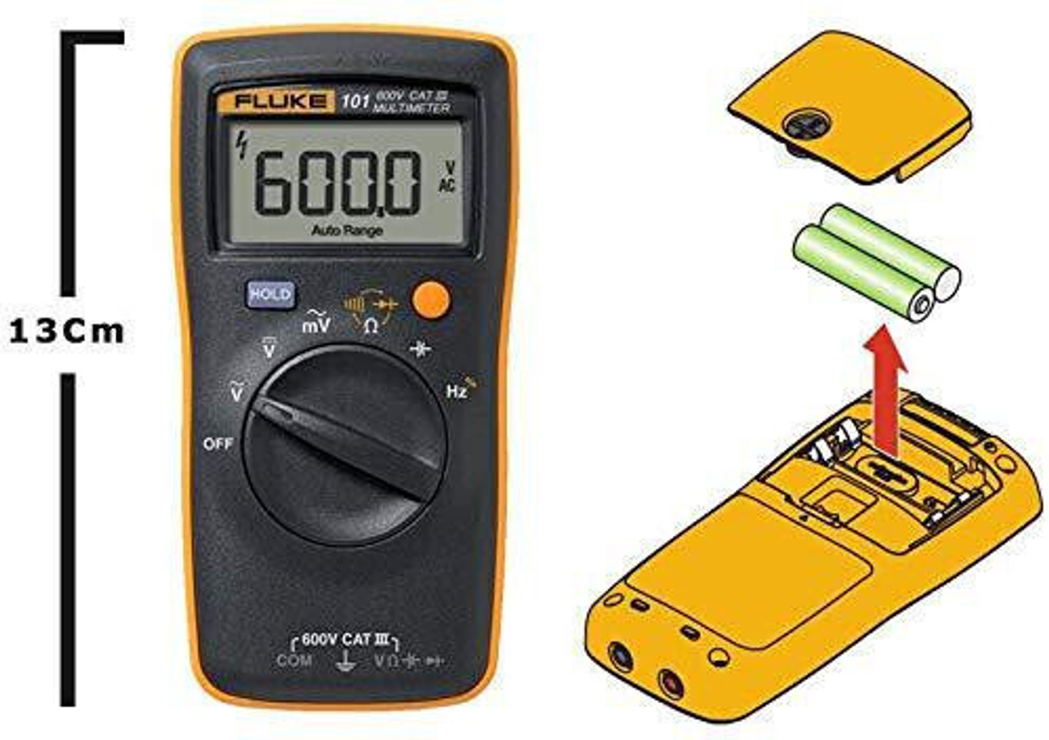 Image of FLUKE 101 Digital Multimeter