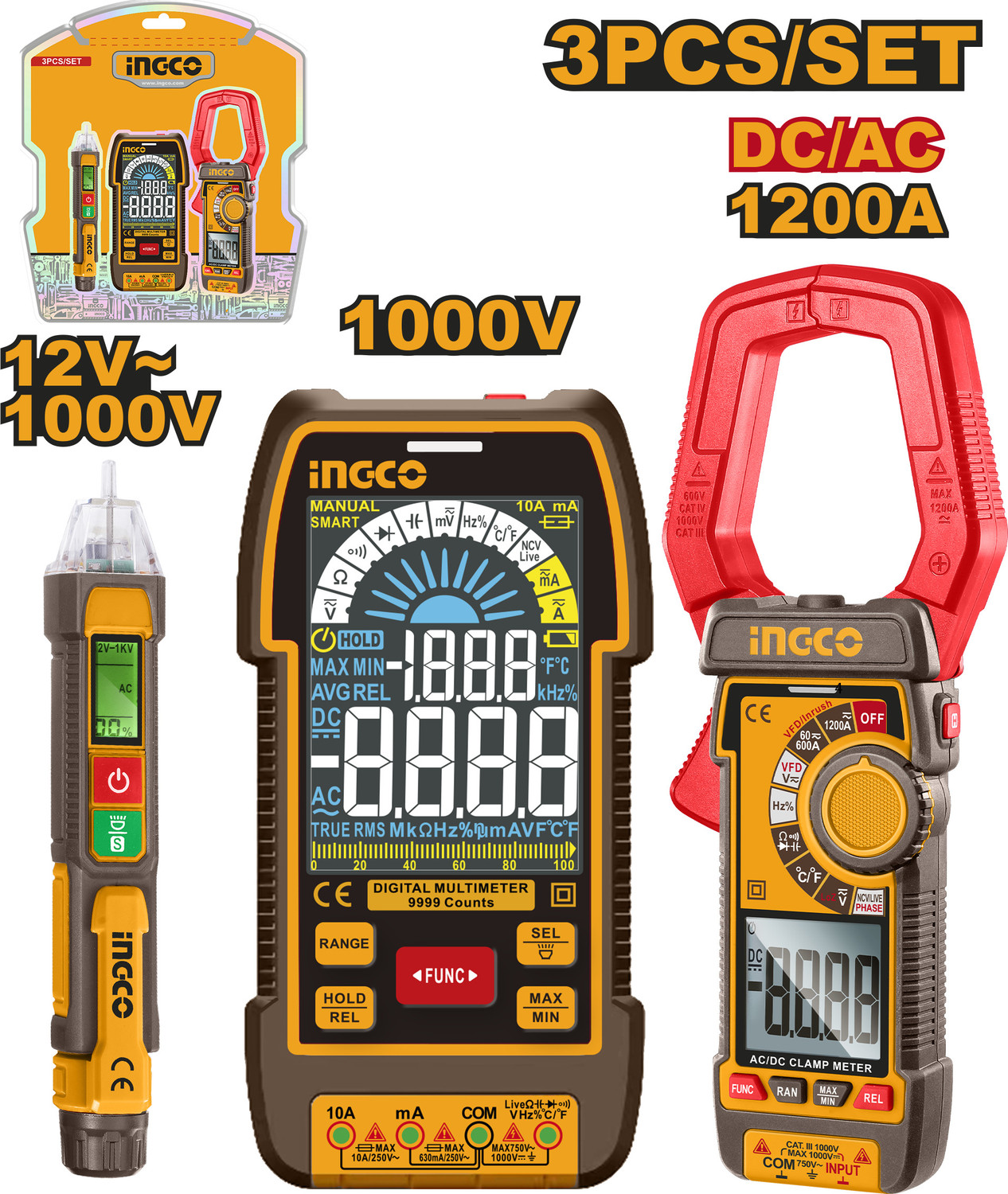 Image of INGCO COS24069 Digital Multimeter