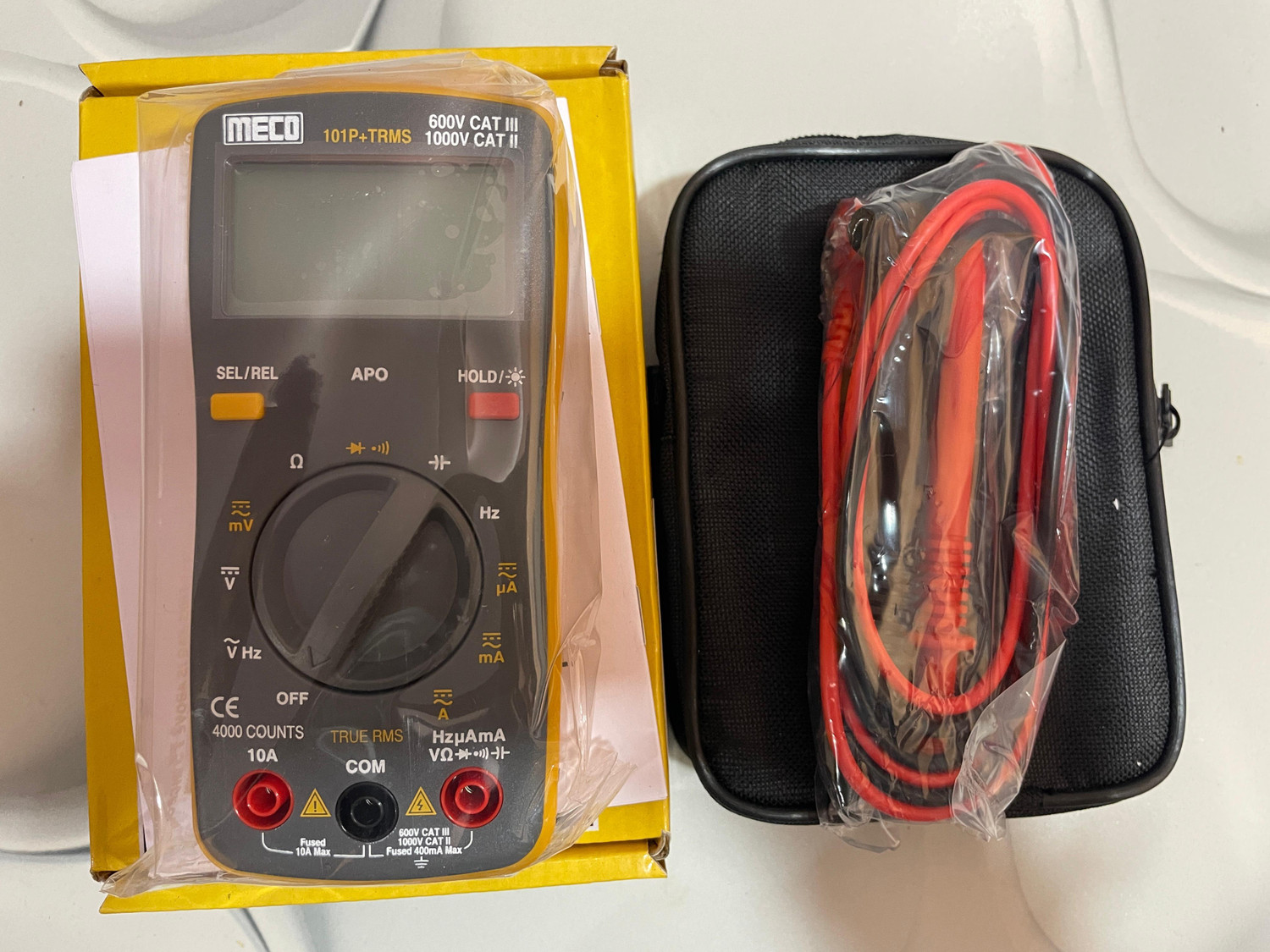 Image of Meco 101B+ 40mA-10A AC Current with Calibration Certificate Digital Multimeter