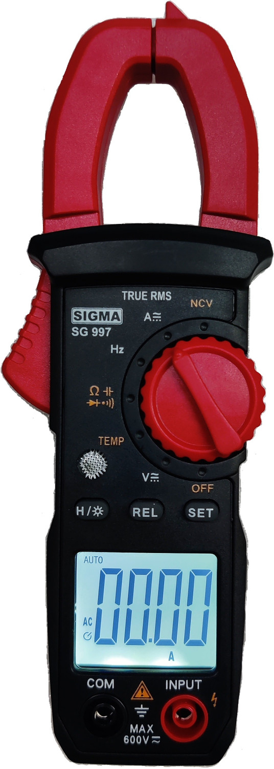Image of SIGMA 997 TRMS AC DC Clamp Meter Digital Multimeter