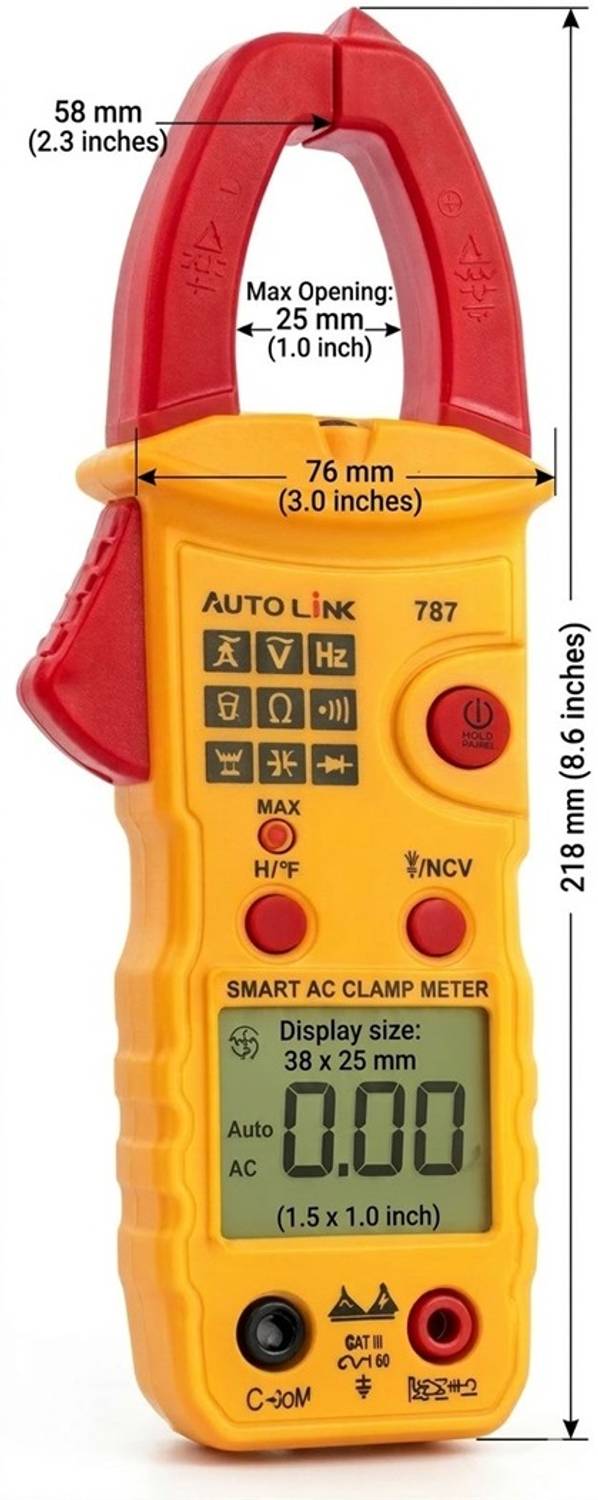 3REE HIGH QUALITY AUTOLINK 787 MULTIMETER Digital Multimeter