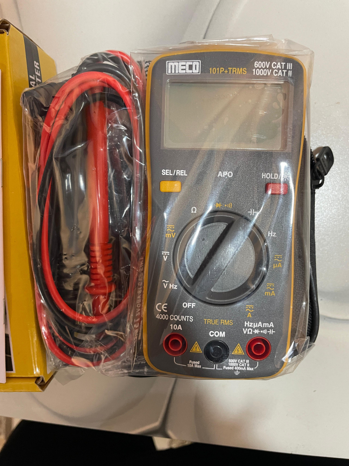 Image of Meco 101B+ 40mA-10A AC Current with Calibration Certificate Digital Multimeter