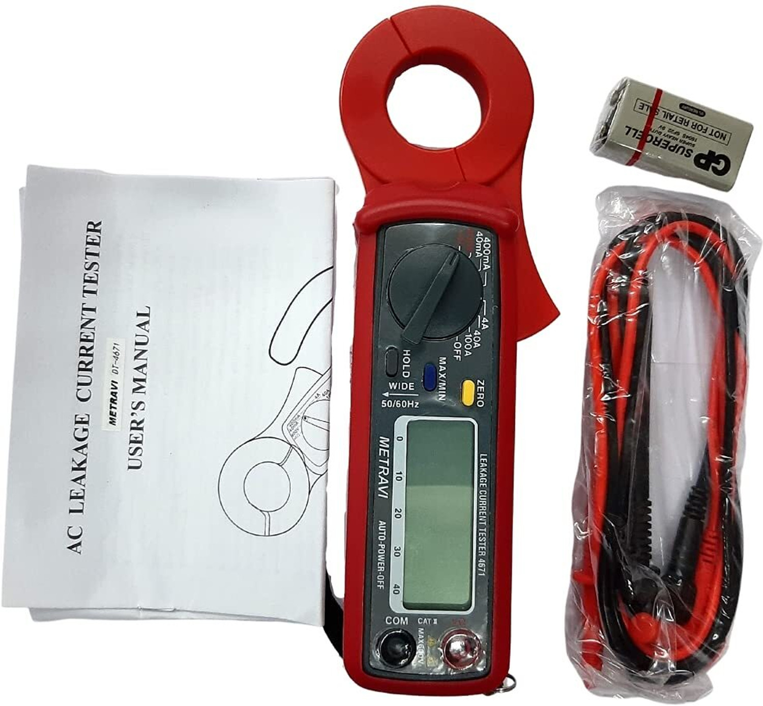 Image of Metravi DT-4671 Digital AC Leakage Current Meter Digital Multimeter