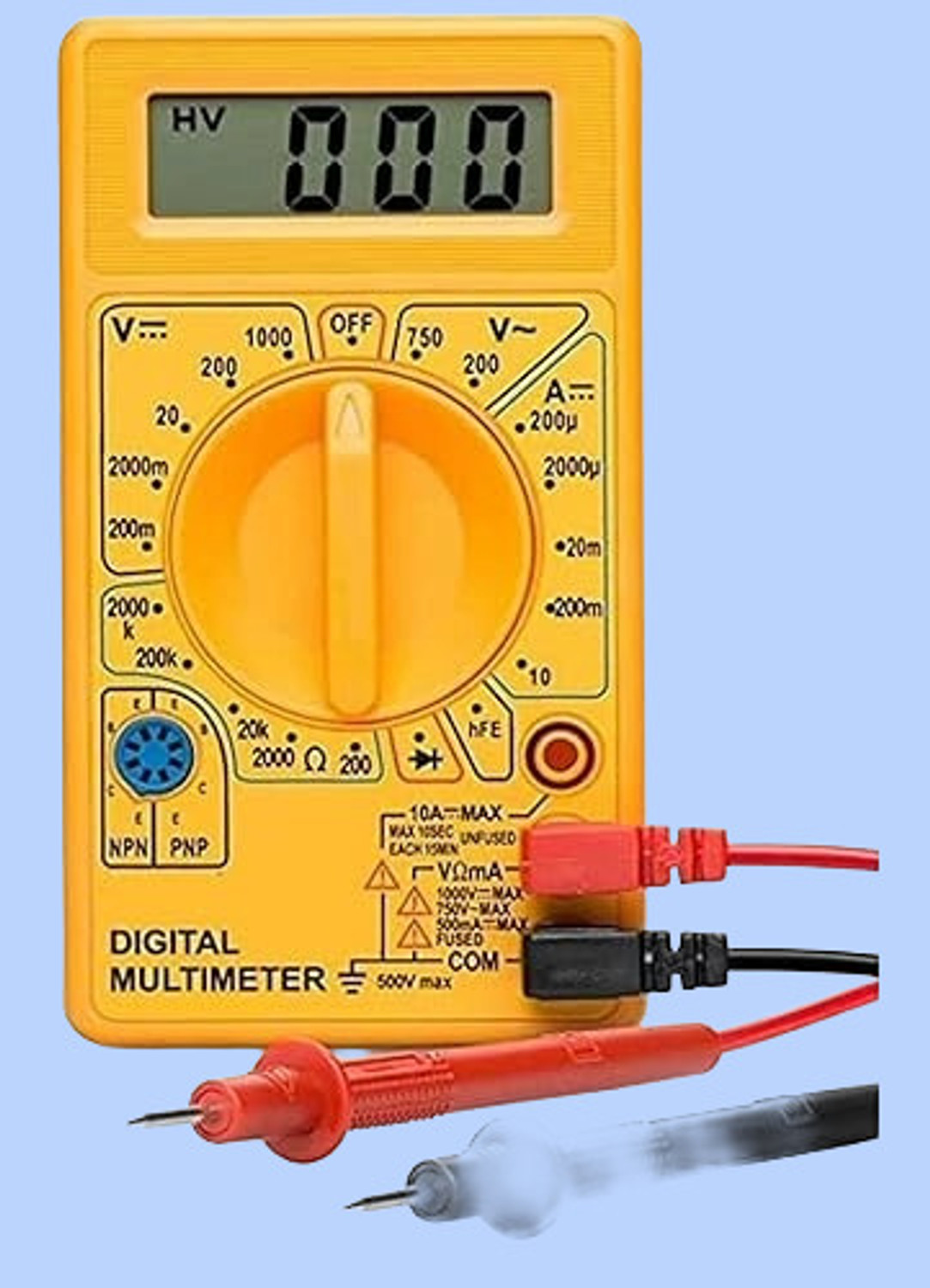 Image of NAMAN MN Multis-Volt-Met /-5168 Digital Multimeter