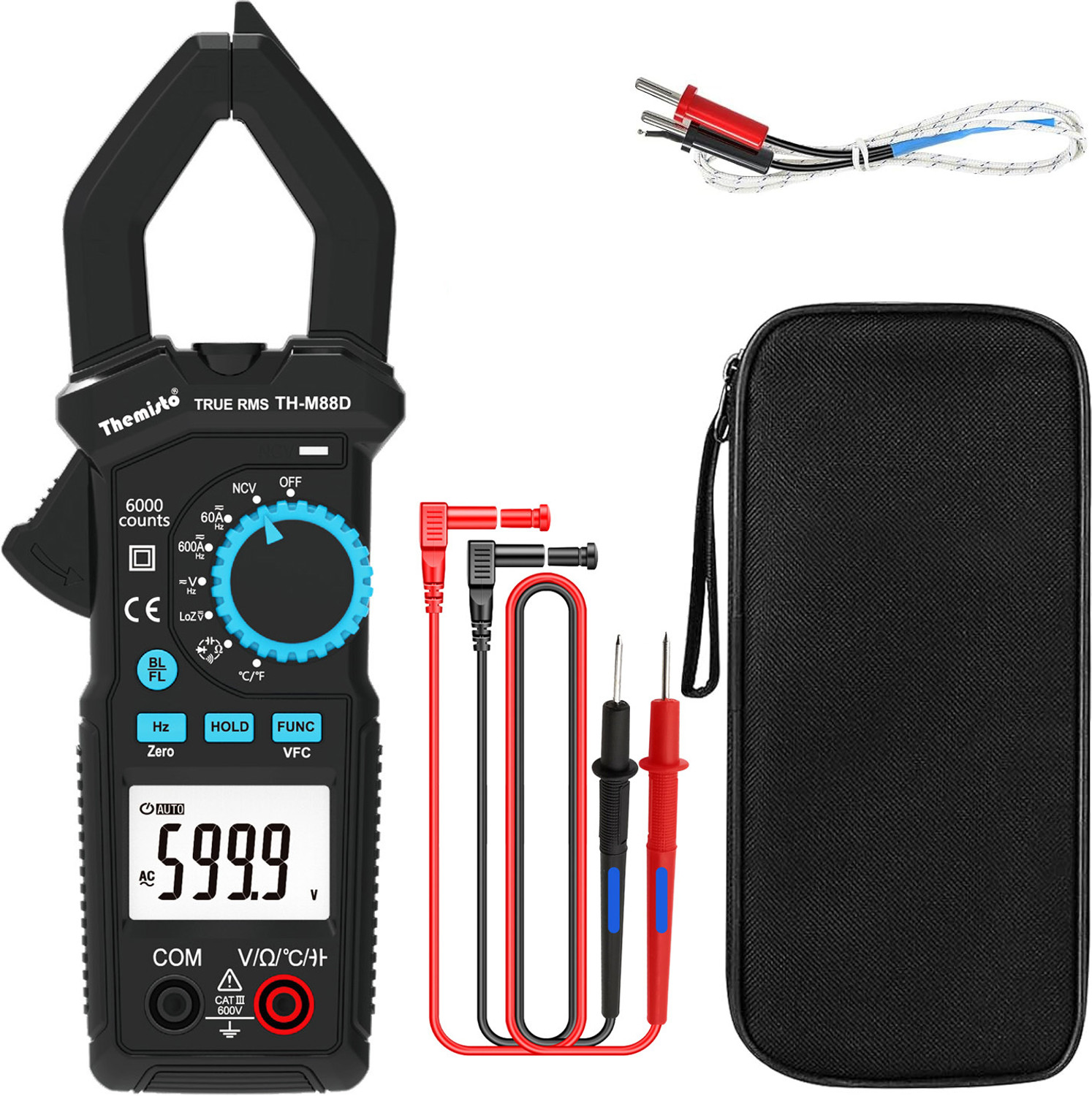 tHemiStO TH-M88D AC/DC True RMS Autorange Digital Multimeter