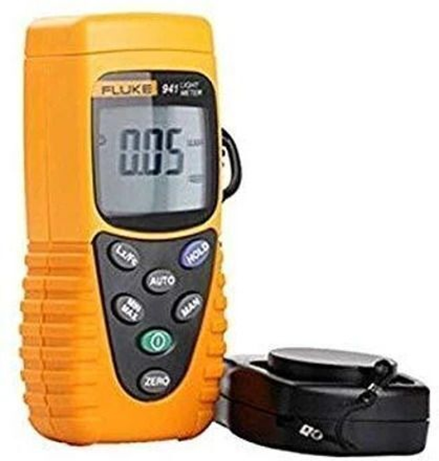 Image of FLUKE Light Meter Calibrated to Standard Incandescent Lamp Digital Multimeter