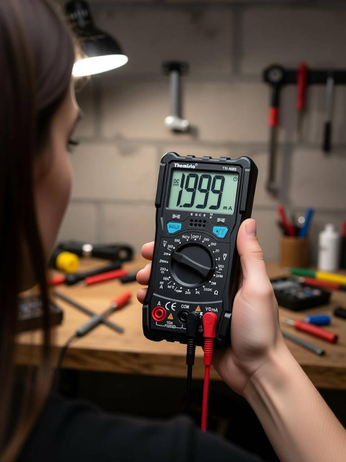 tHemiStO TH-M98 Digital Multimeter Black - Image 4