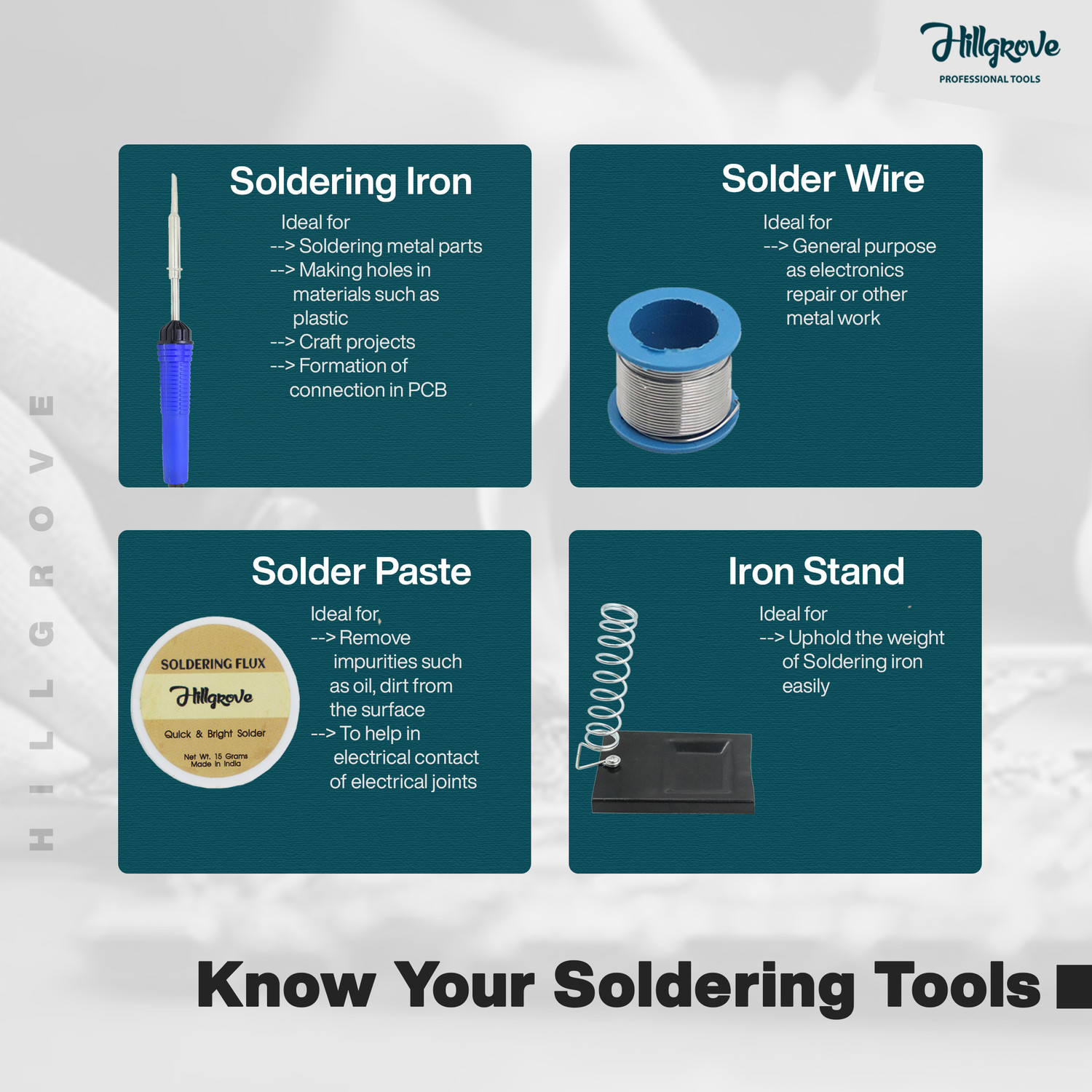 Image of Hillgrove Power & Hand Tool Kit