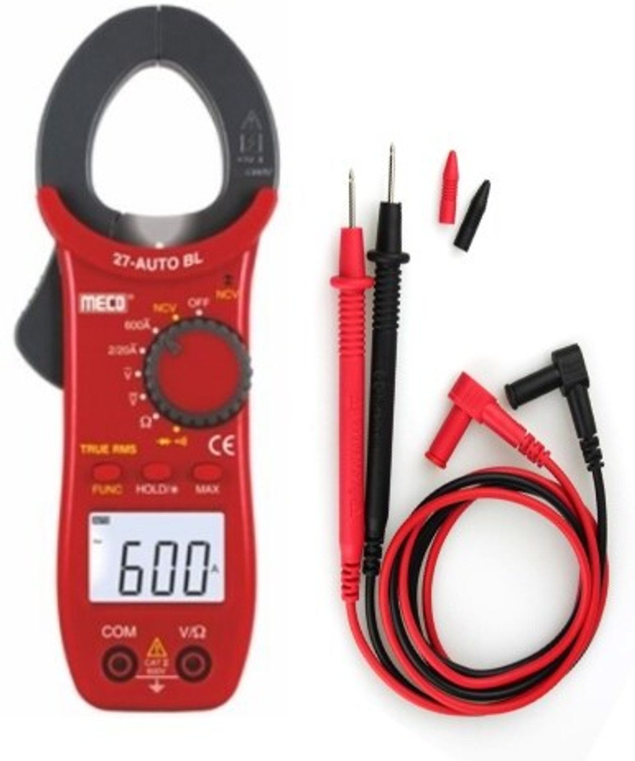 Image of HTY Meco-27 Auto BL digial clampmeter 600A AC With 1 Year warranty Digital Multimeter