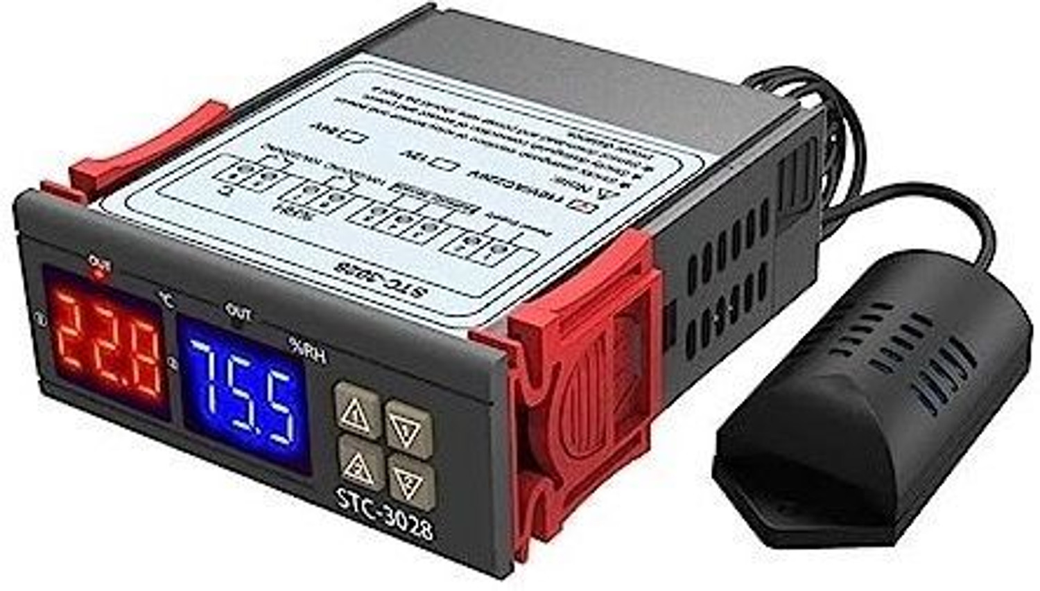 Image of Real Instruments STC-1000 Temperature Controller Relay Thermostat Incubator NTC Range -50~99C Multipurpose Controller