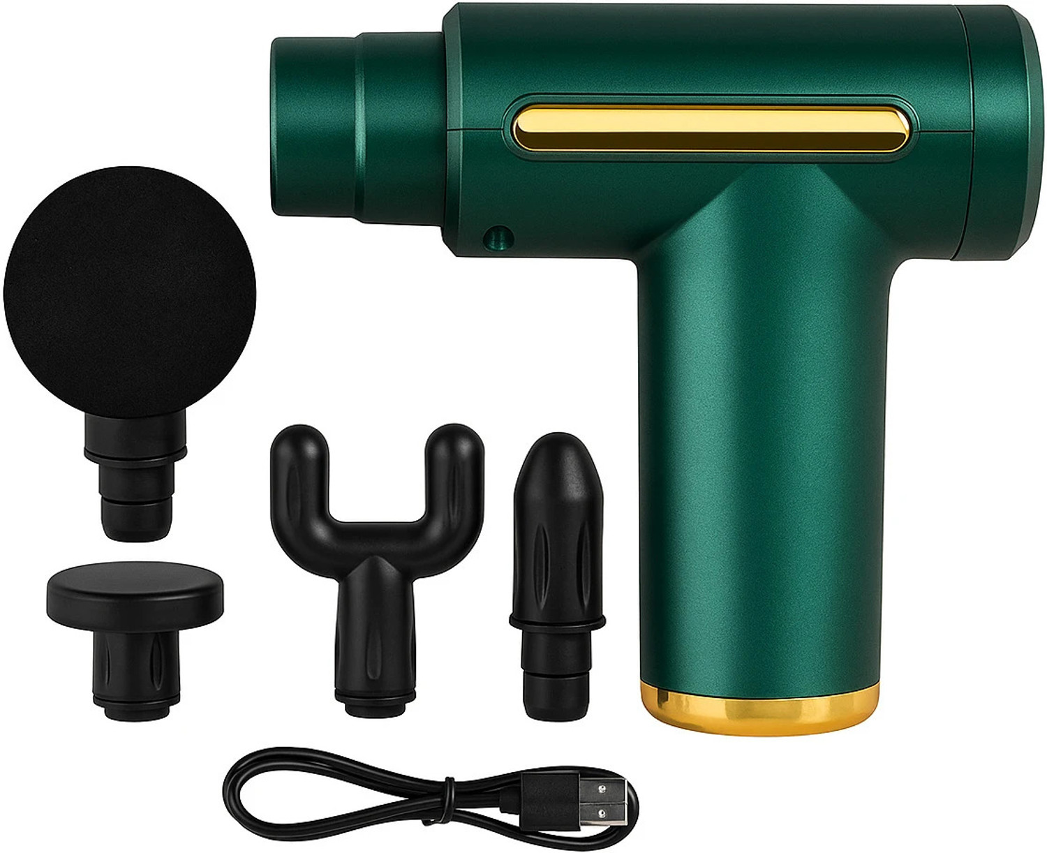 Image of QuackQuack Traders Mini Massage Gun- Portable Deep Tissue Muscle Massager with Rechargeable Battery Muscle Stimulator
