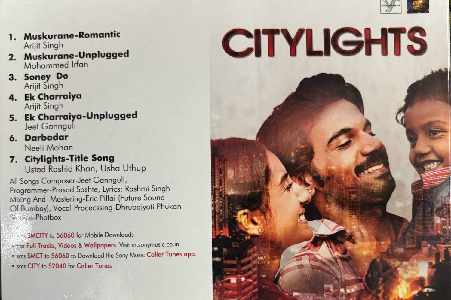 City lights - (music audio cd) Audio CD Limited Edition Price in