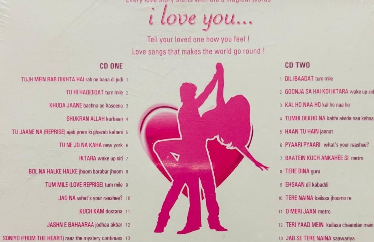 I love you - (music audio CD) Audio CD Limited Edition Price in