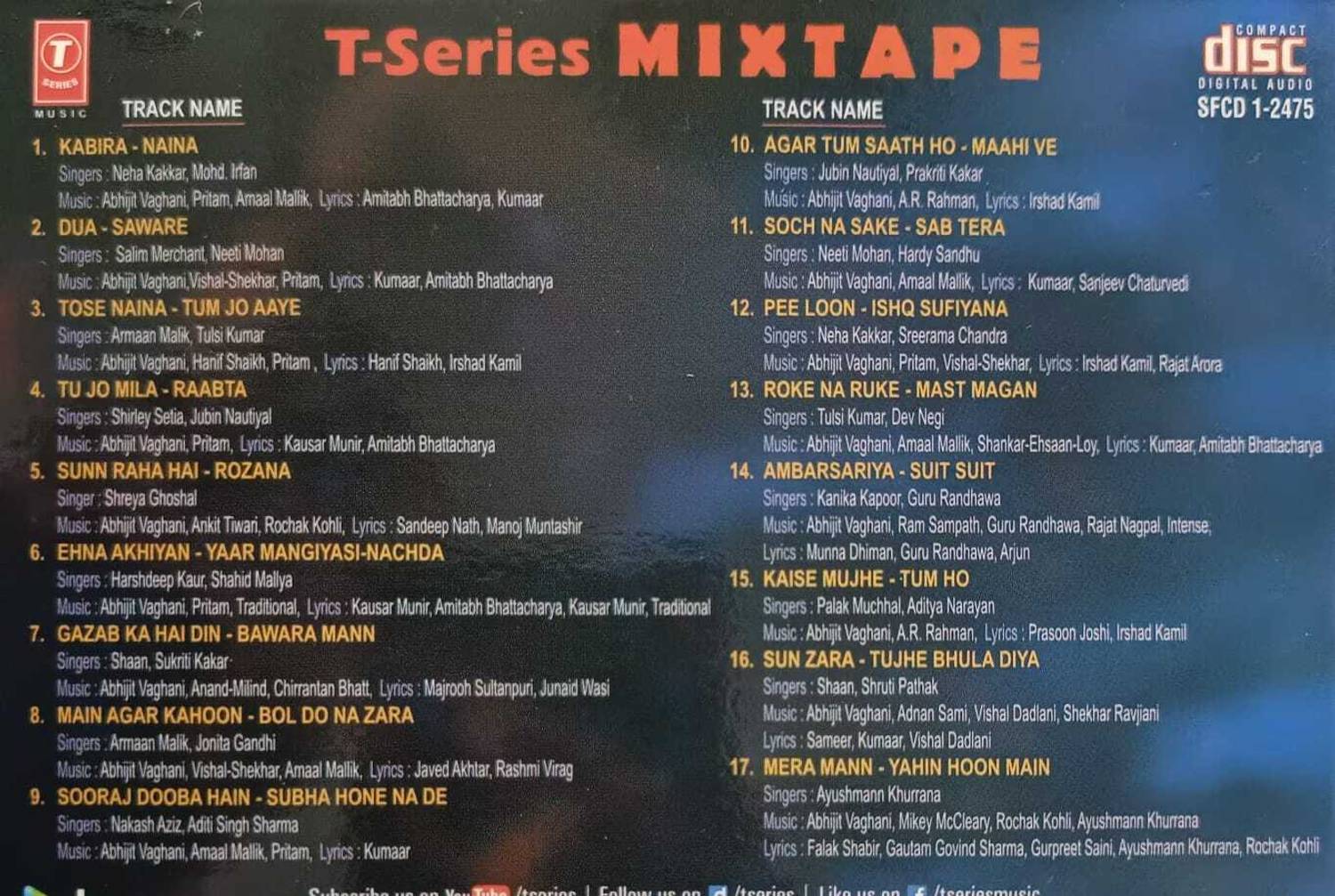 tseries mixtape (audio cd) Audio CD Limited Edition Price in India
