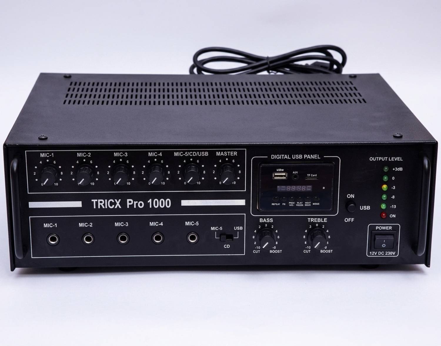TRICX TRICK PRO 100 WATT P.A. Amplifier with Digital Media Player - Image 1