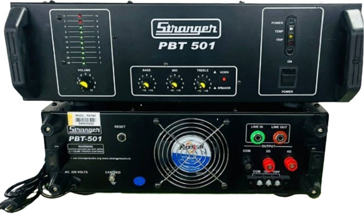 Soundcraft Stranger PBT 501 500W Amplifier - Image 2