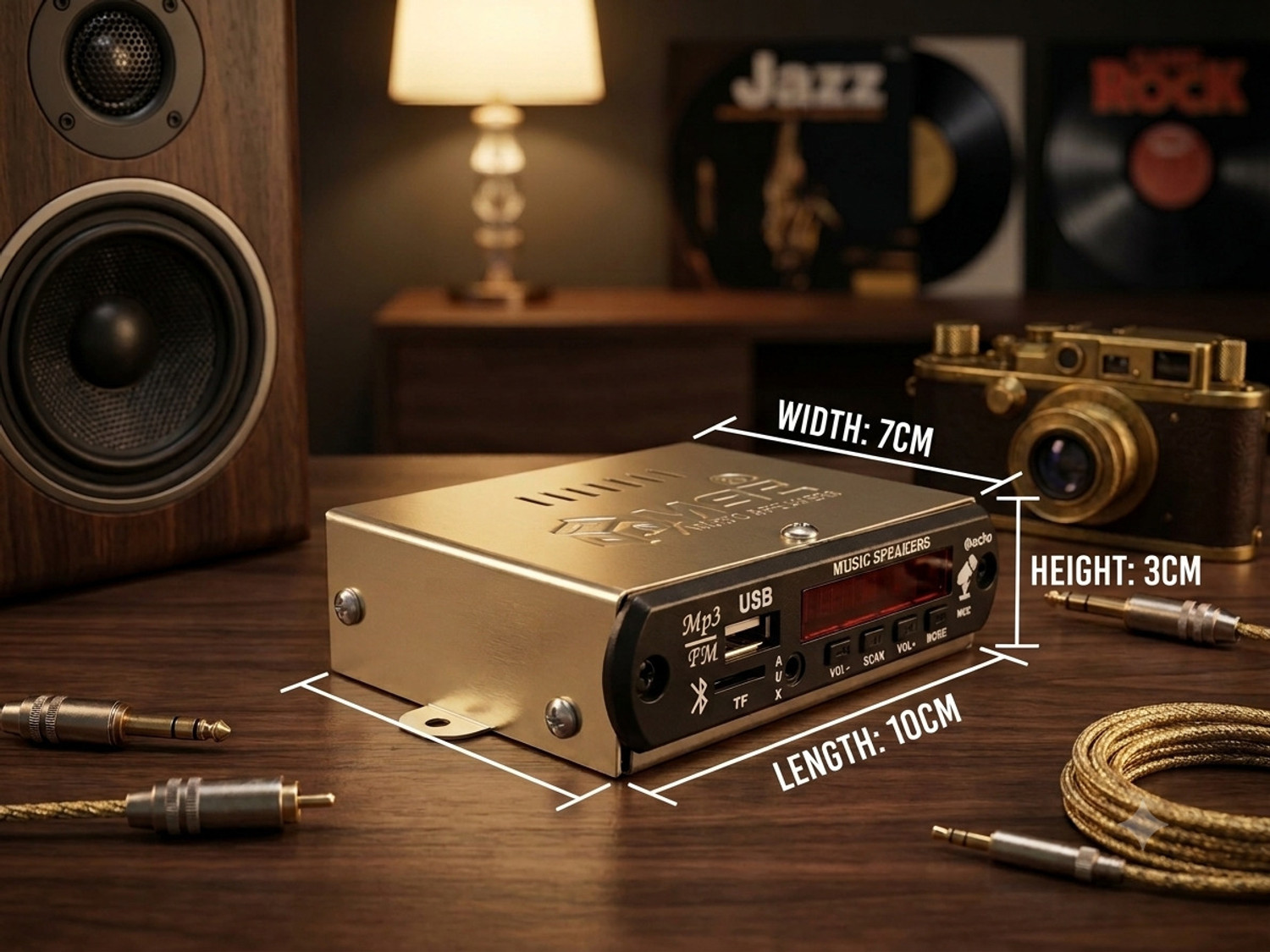 Image of MSB MINI AMPLIFIER /USB /BT PLAYER 12 W AV Control Amplifier