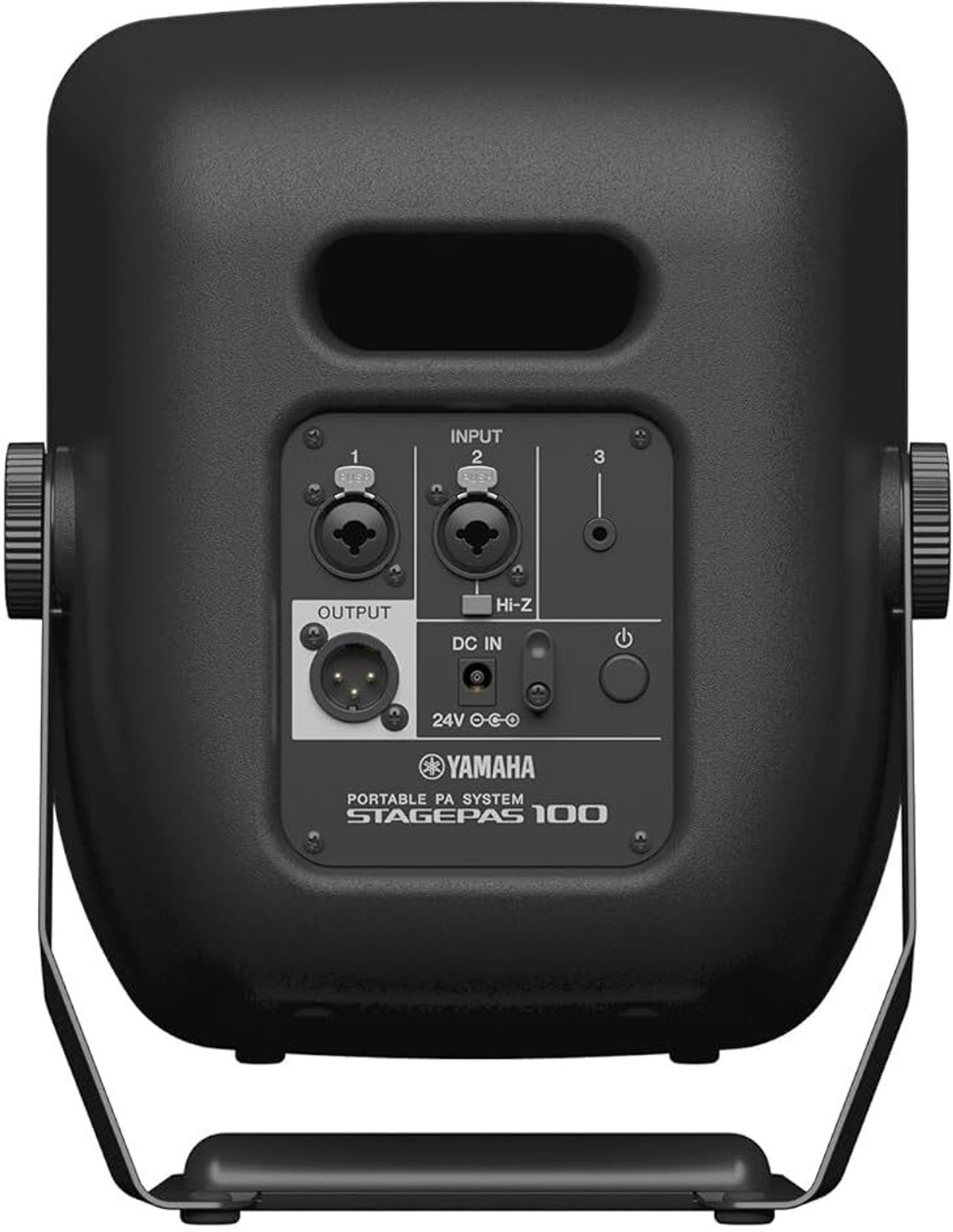 Image of YAMAHA Stagepas100BTR Portable 6.5'' Battery Powered PA with 3-Channel Mixer,Black Portable Guitar Amplifier
