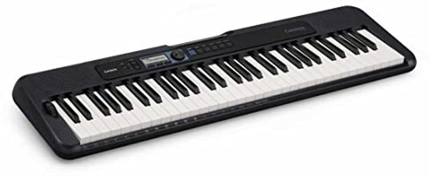 Image of Casio CT-S300 Casiotone 61-Key Touch Sensitive Portable Keyboard with Piano tones, Black