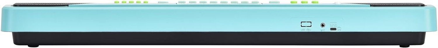 Image of Juarez Junior 61-Key Keyboard Piano with LED Mic, USB, Learning, Record & Dual Speakers JJRK-650 Analog Digital Piano