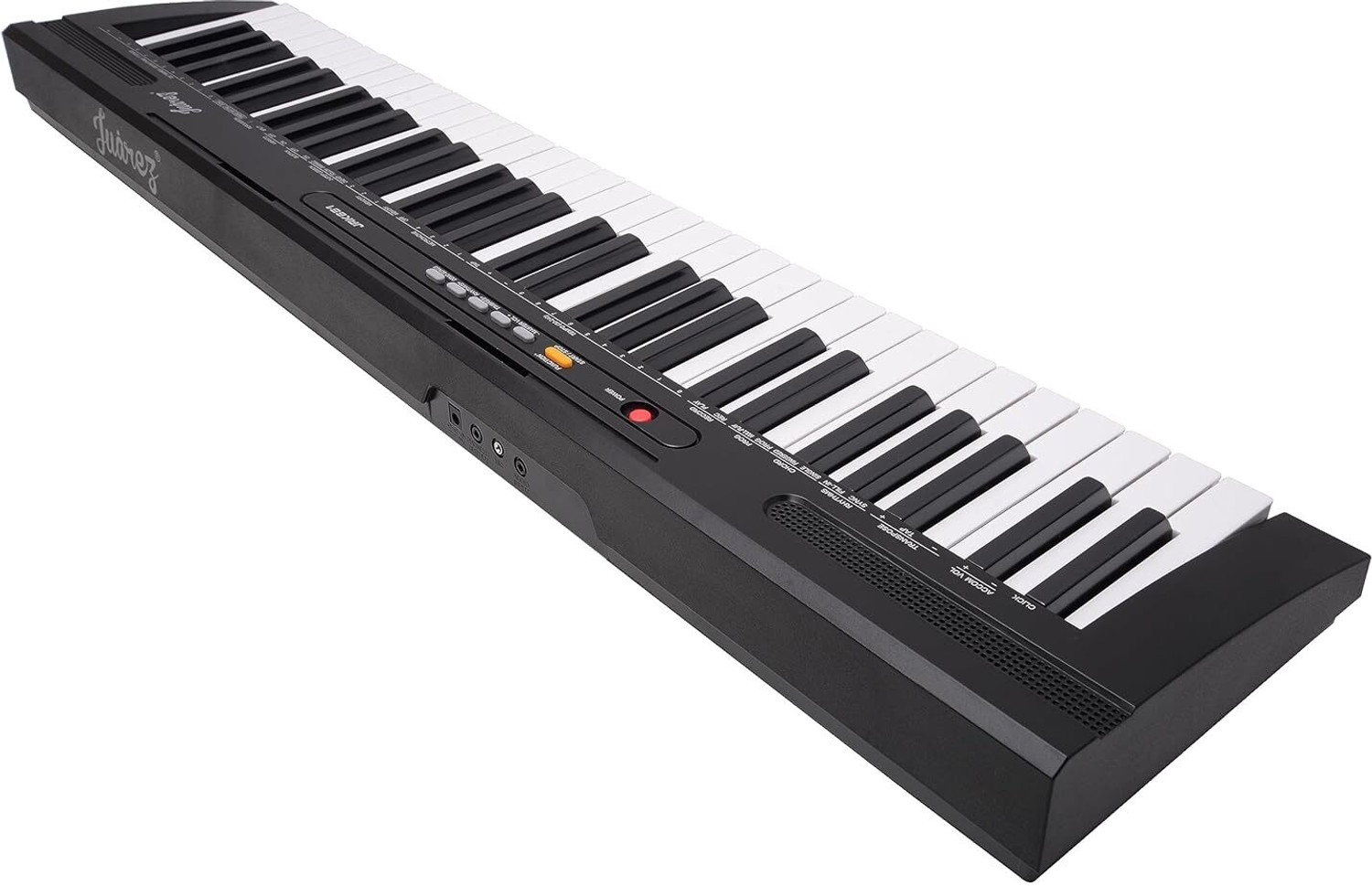Image of Juarez JRK651 Piano, Adapter, Stickers, Stand, 300 Rhythms & Tones, 21 Demos, Transpose, Digital Portable Keyboard